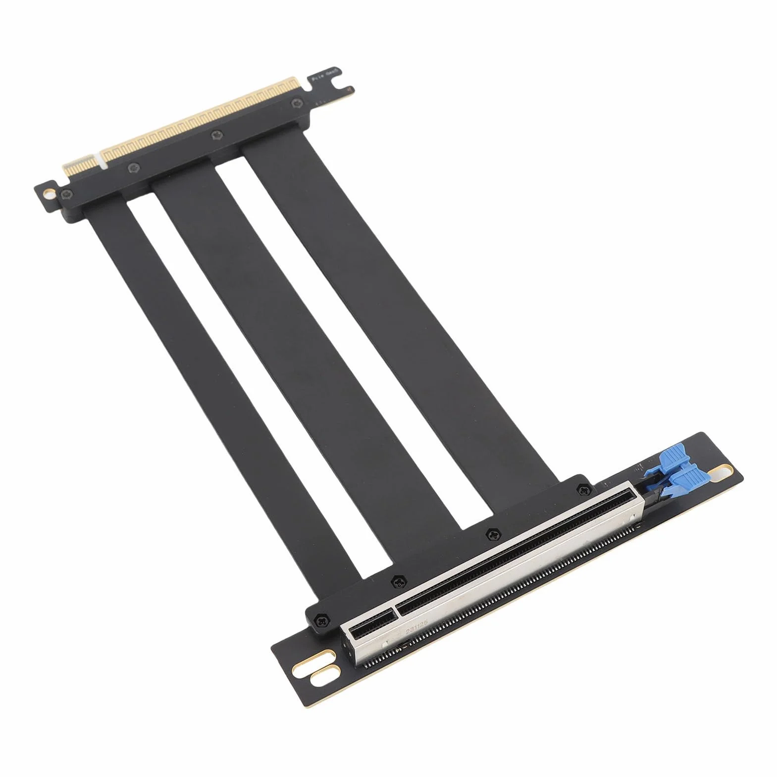 Kabel Pionowy PCIE 5.0 X16, 128 Gbps GPU Przedłużone Kabel Eremme Szybkie Pionowe Mocowanie GPU dla Kompilacji RTX 4090/3090/ITX, 90 Stopni Kąt Prostego ABB Konstrukcja PCB (Typ 1)
