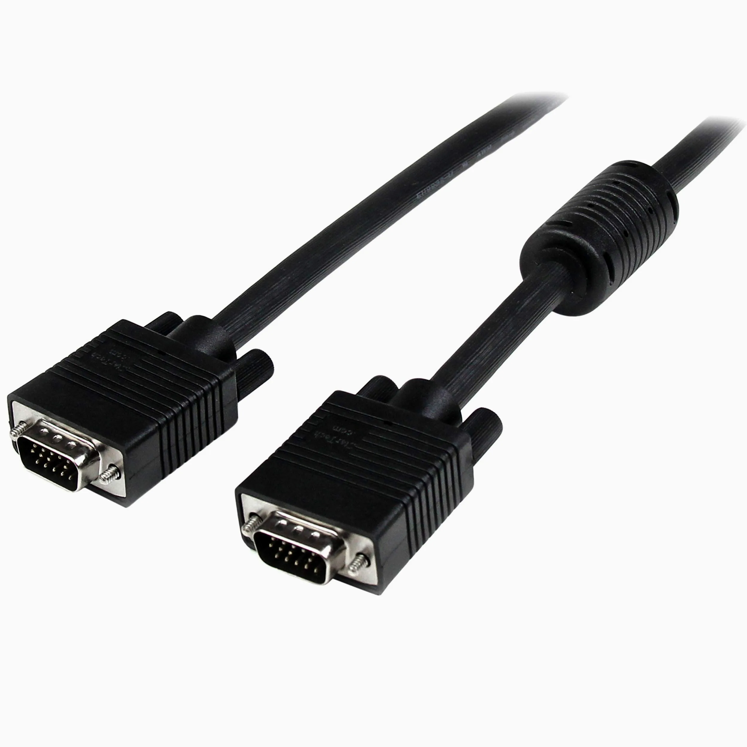 StarTech.com MXTMMHQ5M 5 m koncentryczny monitor wysokiej rozdzielczości kabel wideo VGA - HD15 do HD15 M/M, czarny