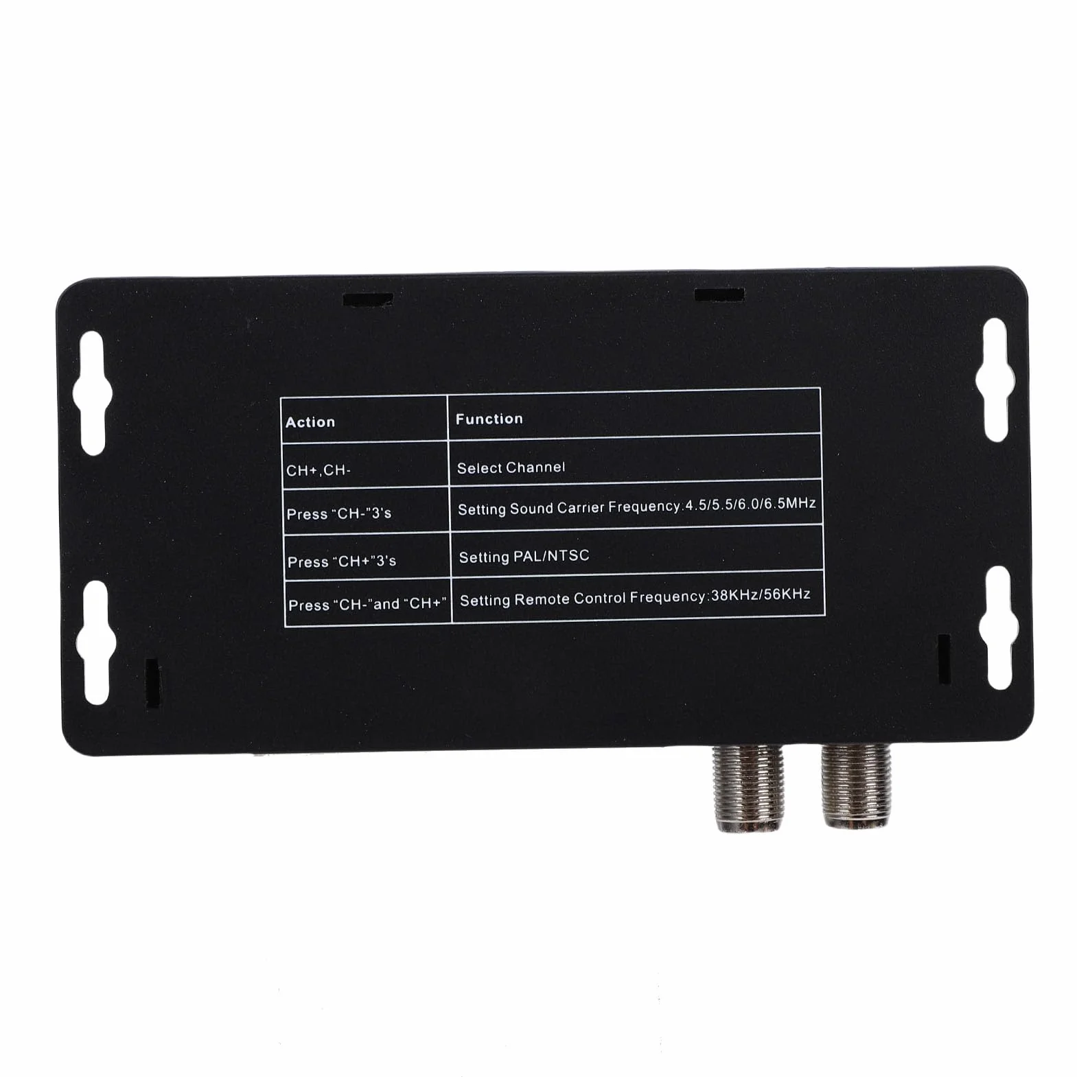 Zunate Modulator HDMI na RF Konwerter Koncentryczny 1080P 471,25-885,25 MHz PAL NTSC