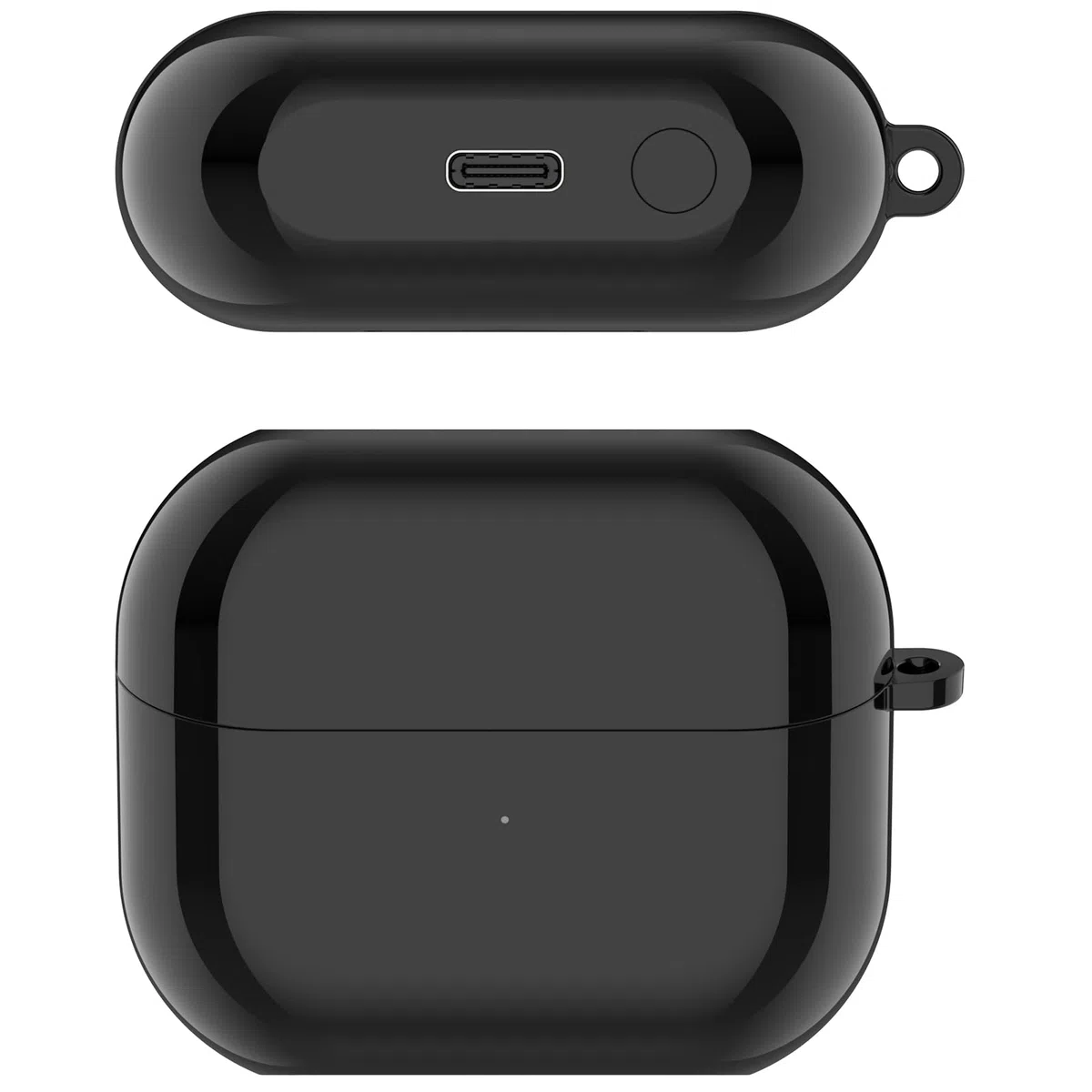 Etui ładujące zapasowe kompatybilne z Samsung Galaxy Buds 3 Pro - Pokrowiec ładujący - Uchwyt na słuchawki SM-R630 (czarny)