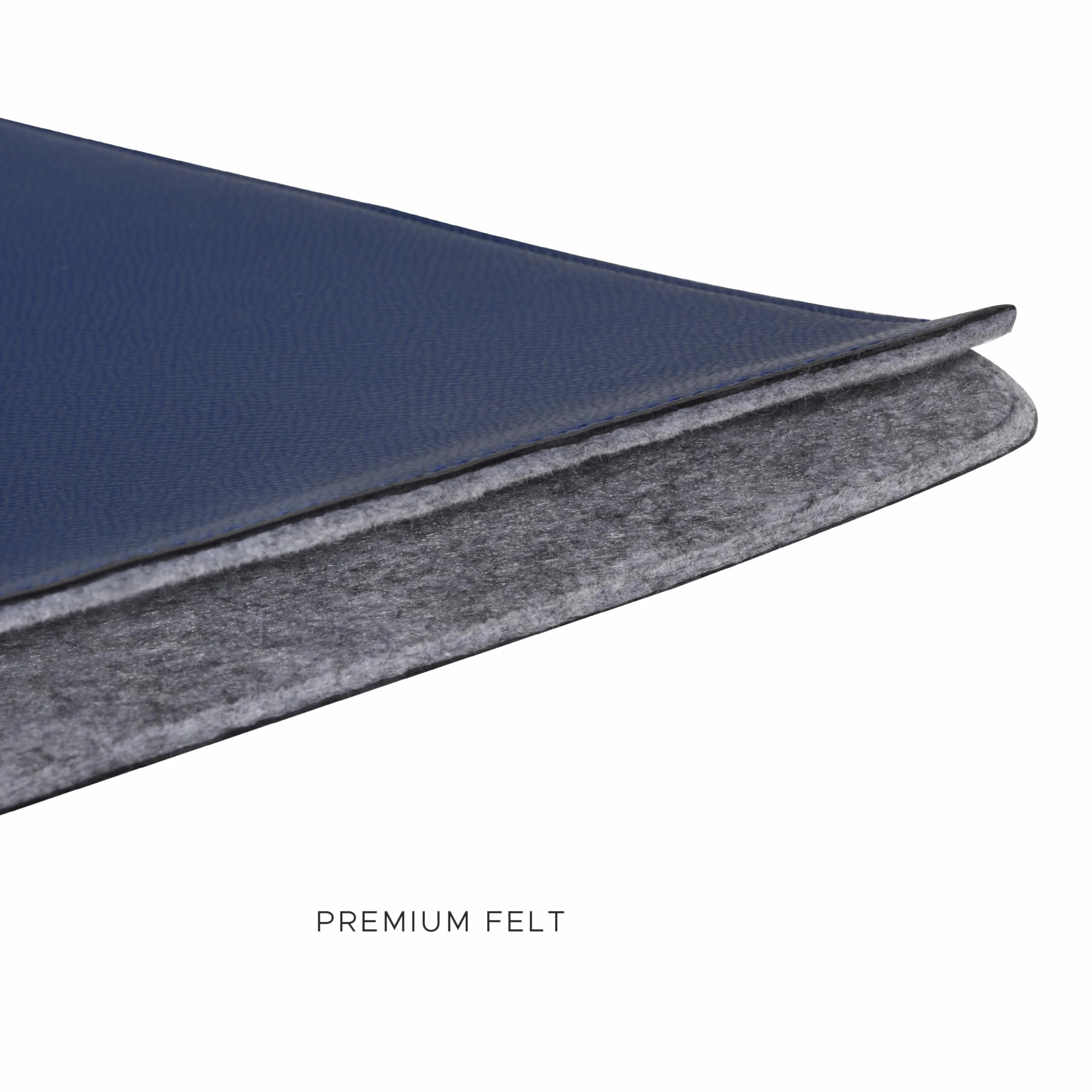 Comfyable etui na laptopa 13 cali kompatybilne z MacBook Air 13 M5 2026 A3449 M4 M3 M2 M1, MacBook Pro 13 2022-2016, MacBook Neo A18, smukły pokrowiec MacBook ze skóry PU, Granatowy Midnight
