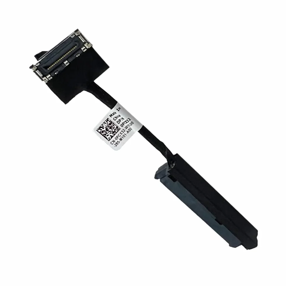 Gintai HDD kabel do dysku twardego 0PCX32 450.0NS03.0001 & HDD Caddy Bracket rama 96GVC do Dell Latitude 5521 E5521 5520 5531 E5531 Precision 3561 3560 3571 M3571, ze śrubami | E5521 5520 5531 E5531 Precision 3561 3560 3571 M3571,0PCX32 450.0NS03.0001 96G
