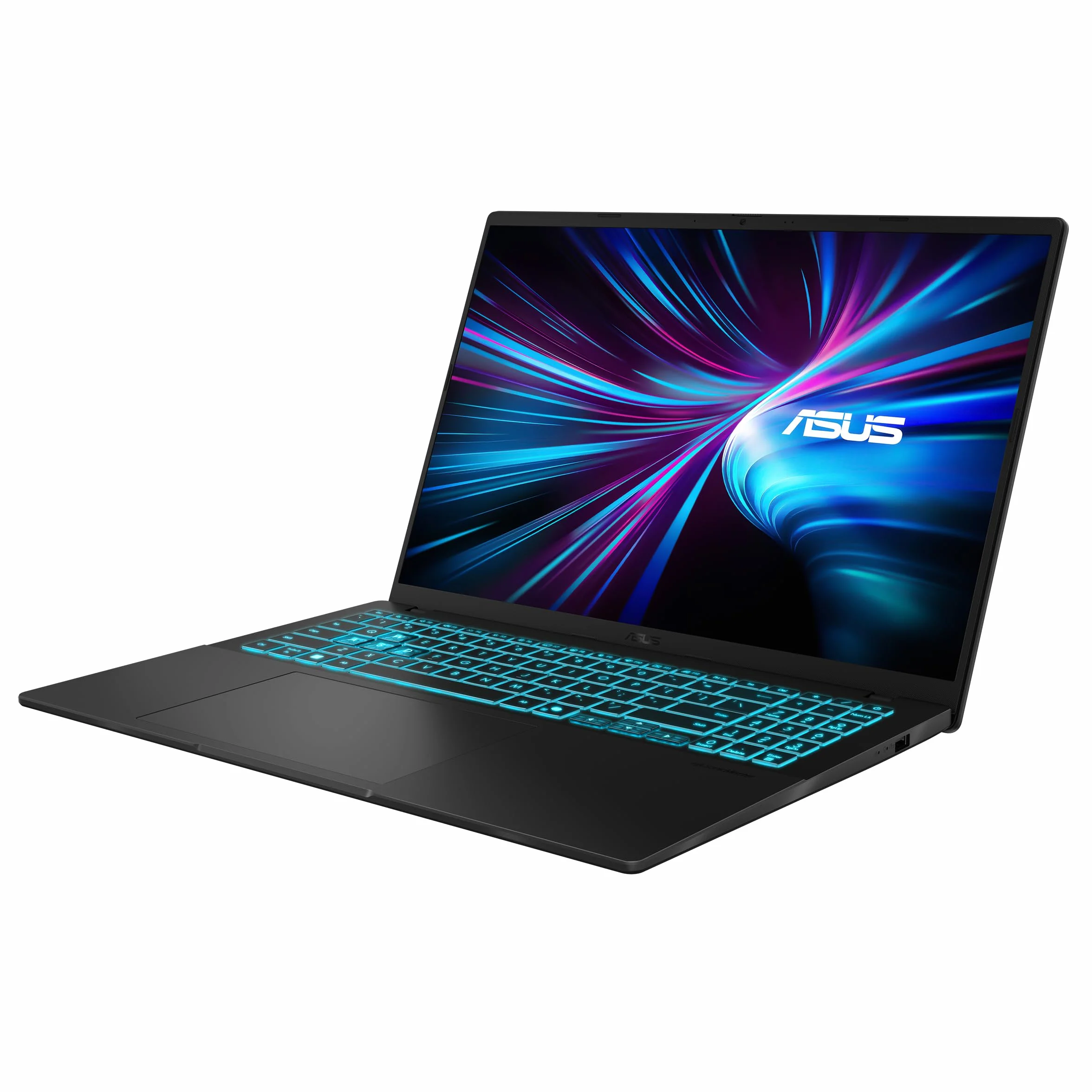ASUS V16 V3607VM-RP011 WUXGA Gaming Laptop 144Hz, Intel Core 7 240H, 16 GB RAM, 1TB SSD, NVIDIA RTX 5060 8GB, bez systemu operacyjnego, czarny matowy, hiszpańska klawiatura QWERTY
