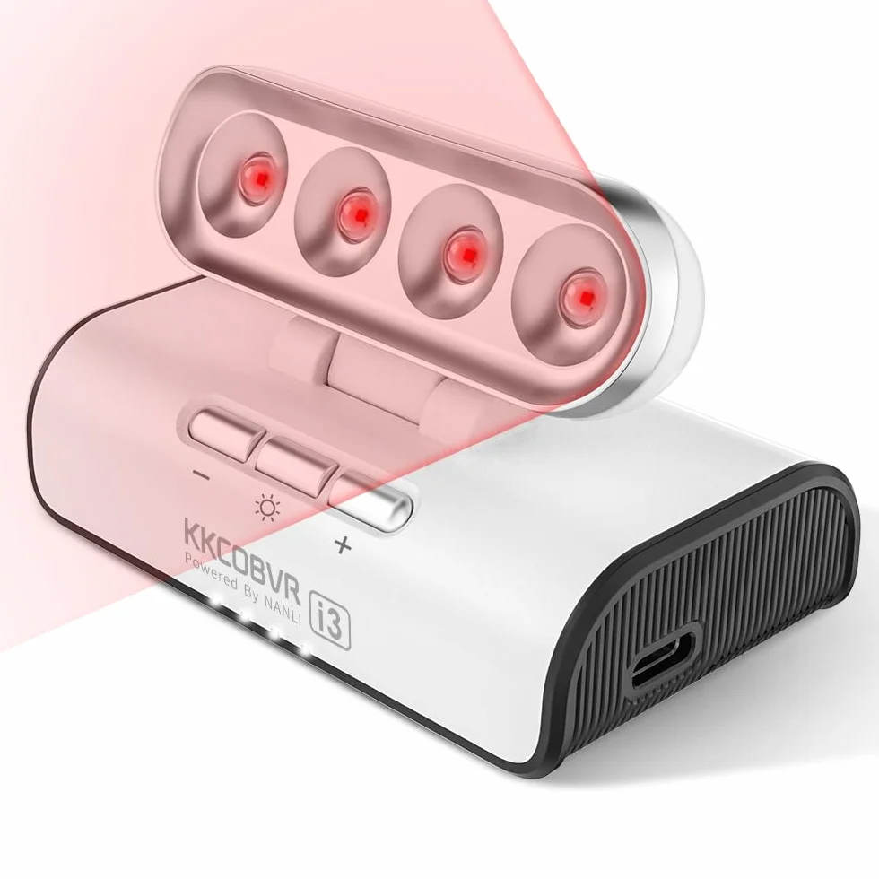 kkcobvr i3 Oświetlenie IR, światło podczerwone, kompatybilne z Quest 3S Quest 3 Quest 2 Vision Pro QuestVR PSVR, śledzenie czujników w ciemności, antyzakłócenia No-Light, zwiększa widoczność