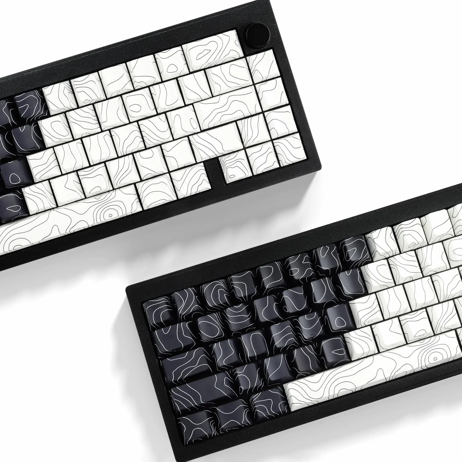 Sunzit Nasadki klawiszy PBT 131 klawiszy profil wiśniowy sublimacja do mechanicznej klawiatury ISO