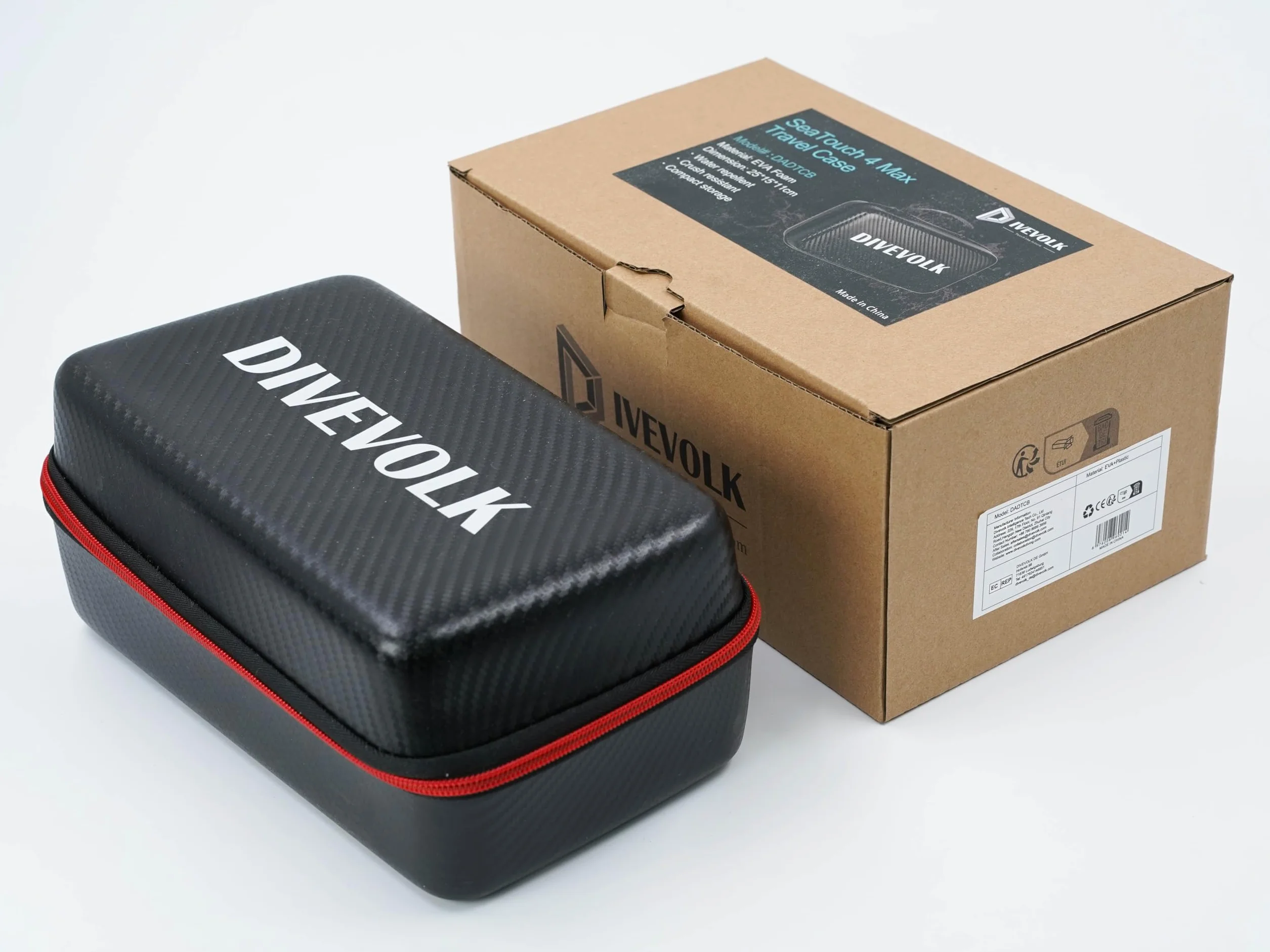 DIVEVOLK EVA Box do Seatouch 4 MAX obudowa podwodna czarna