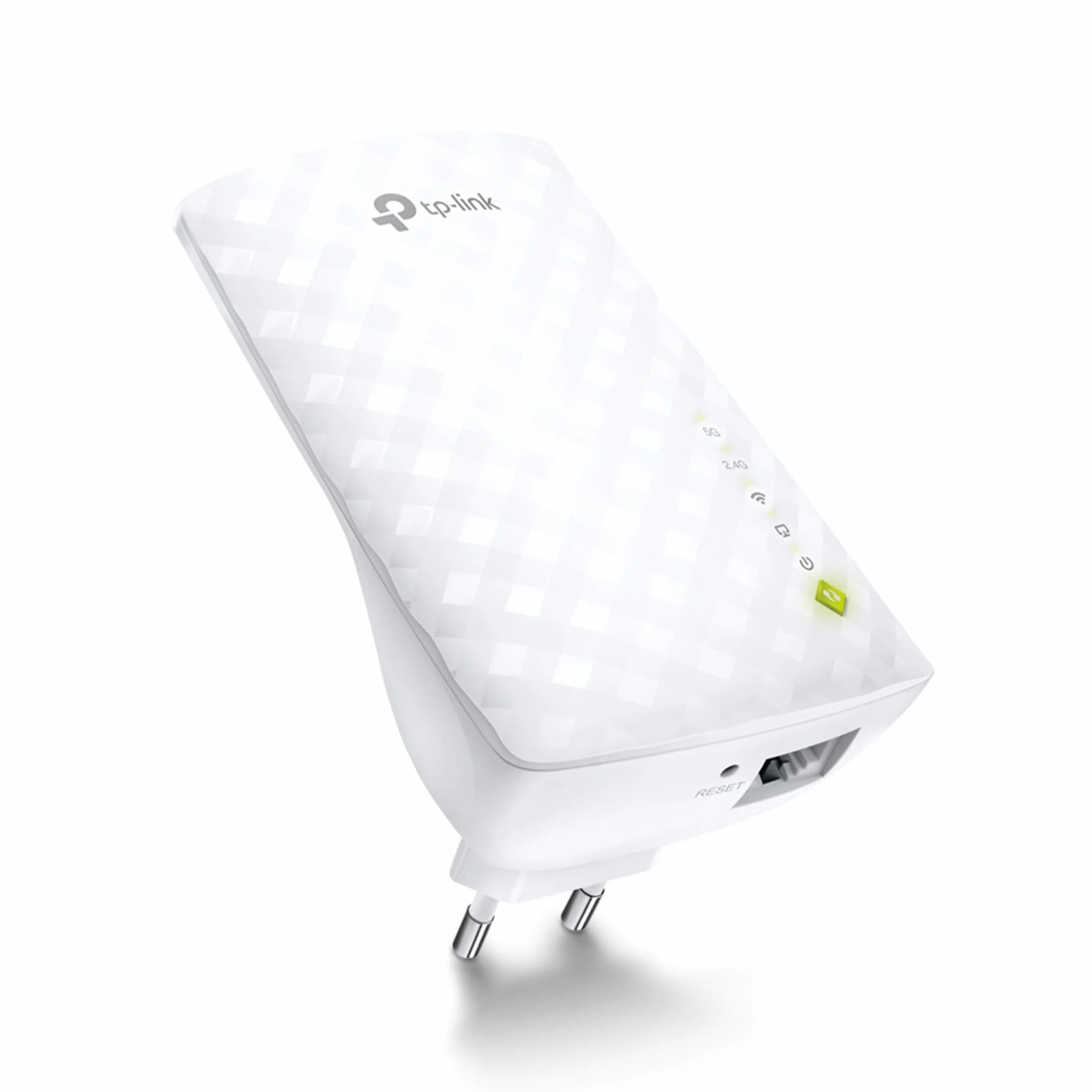 TP-Link RE200 – Wzmacniacz zasięgu Wi-Fi AC750, Dual Band 2.4GHz i 5GHz, wskaźnik sygnału, WPS, wtyczka ścienna – zwiększa zasięg Wi-Fi w domu