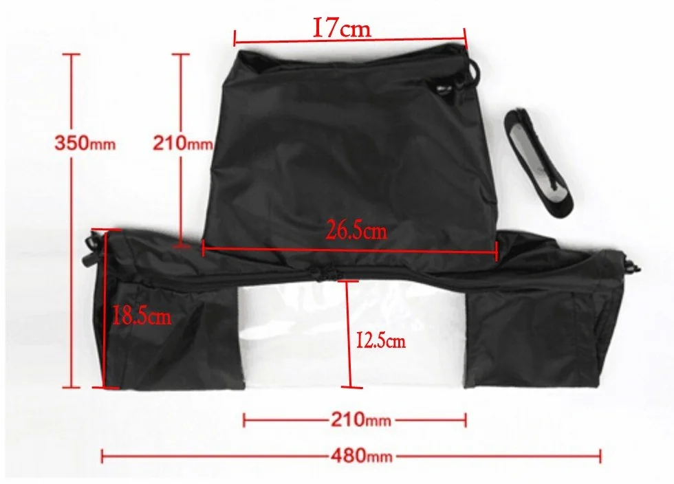 JZK Osłona przeciwdeszczowa aparatu do aparatów cyfrowych DSLR SLR + całkowita długość obiektywu do 32 cm, Canon, Nikon, Sony, Olympus, Panasonic, Pentax, Samsung itp