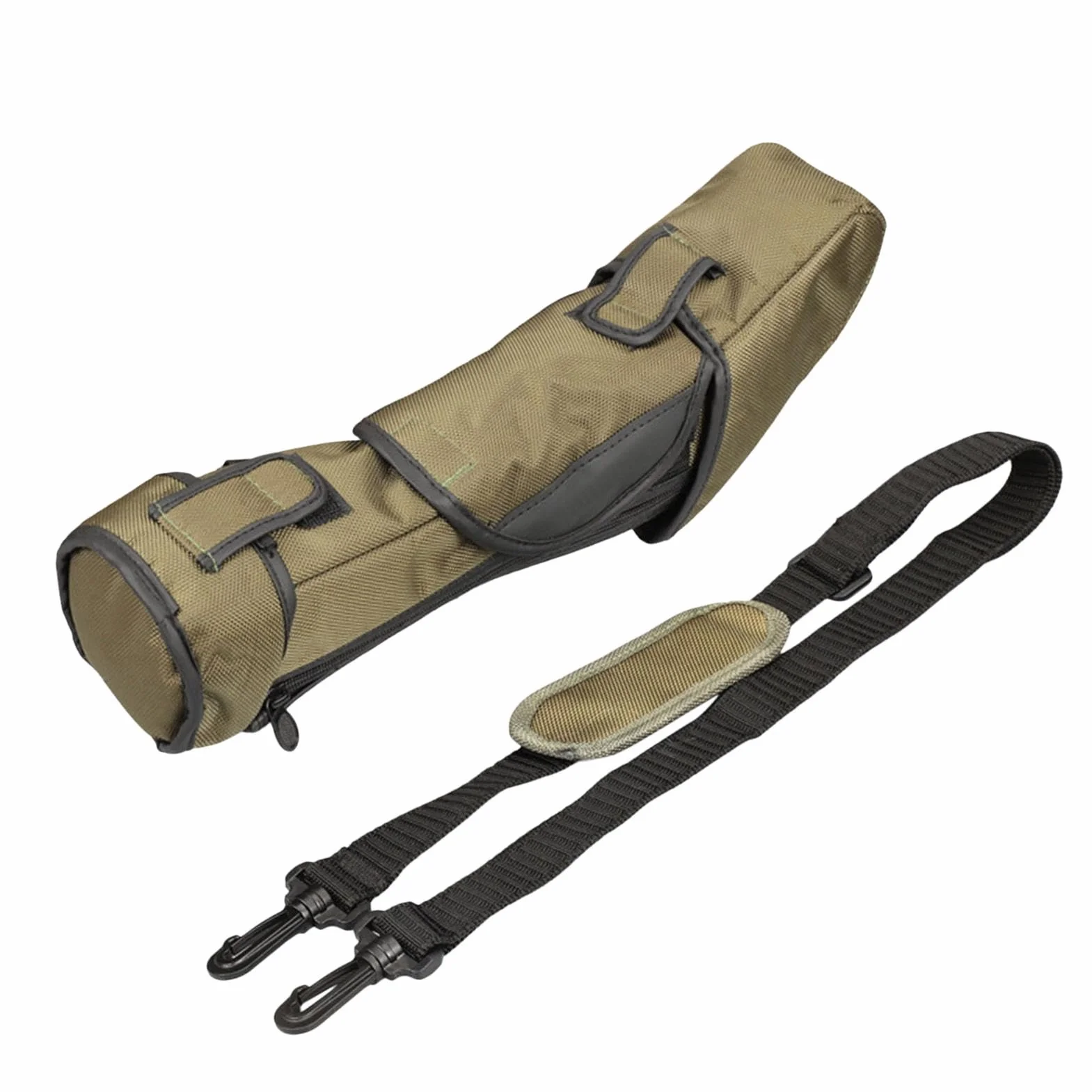 Etui na teleskop, wielofunkcyjna torba na lunetę z nylonowym teleskopem z regulowanym paskiem na ramię, Kaliber 80 mm, Refer to description, Uniseks
