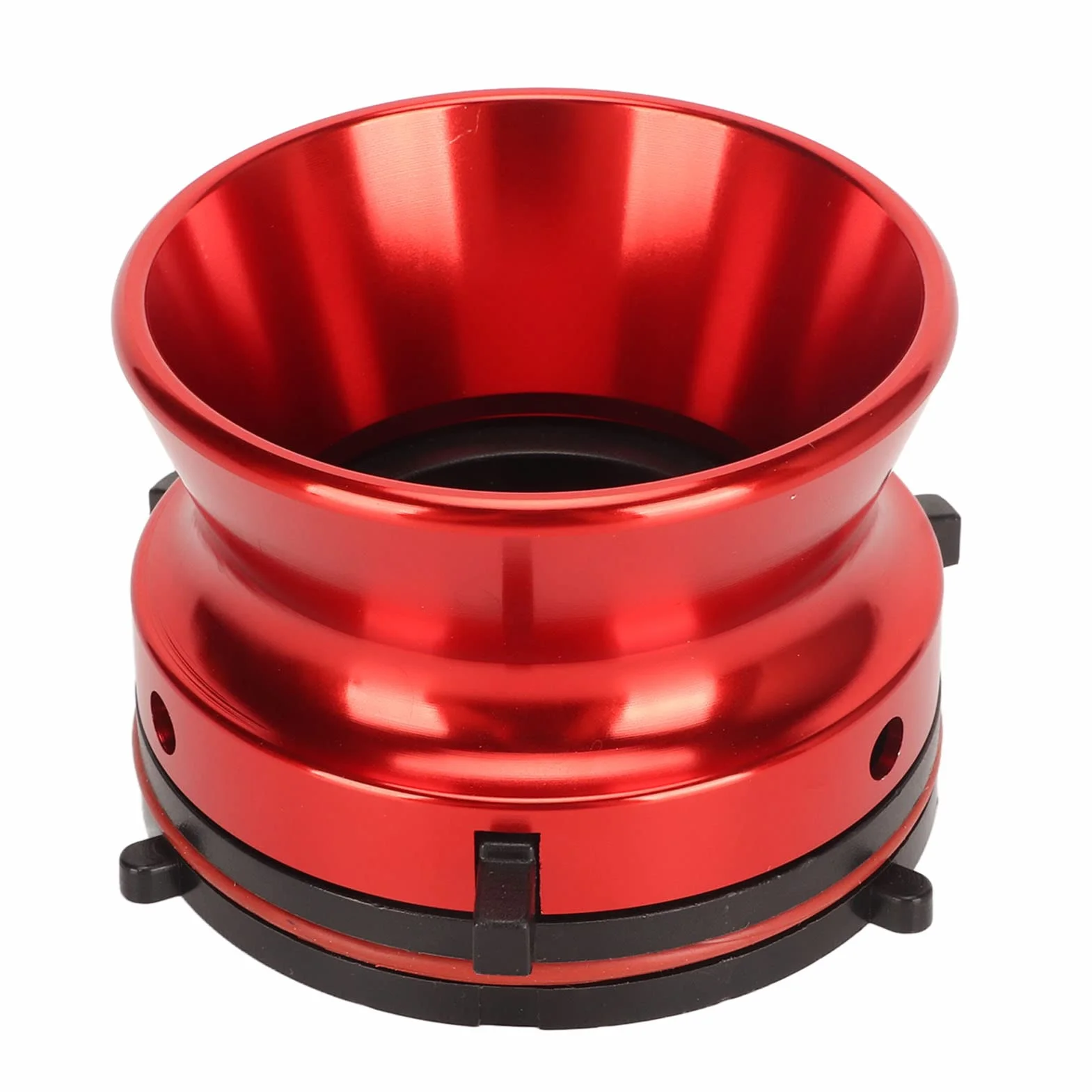 1 para Adapterów Piast Nab, 10-calowe Magnetofony Szpulowe Nab Adaptery Piast Szpulowych do Studer , do Akai, do Aluminium Nab Hub (Czerwony)