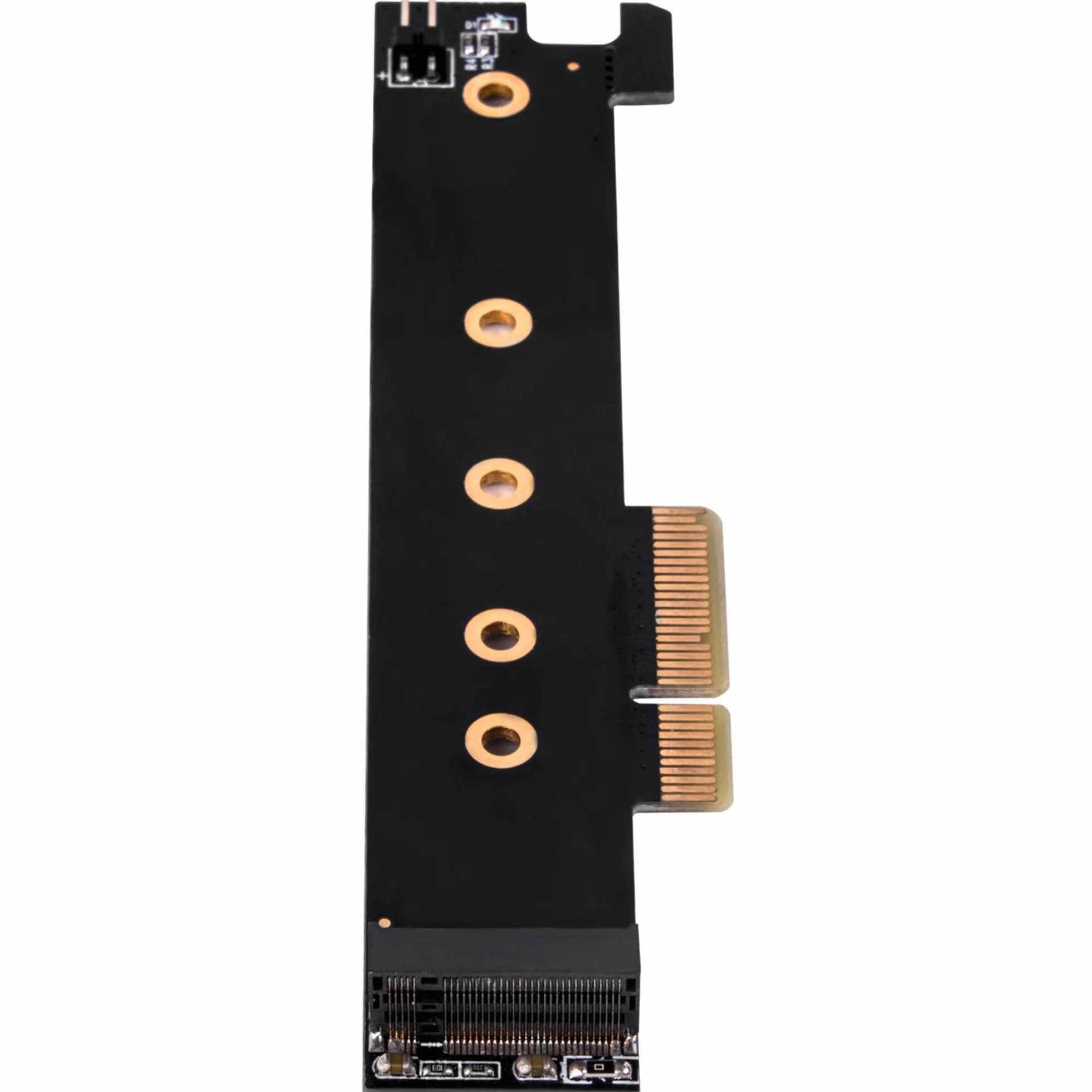 SilverStone ECM26, karta adaptera M.2 NVMe SSD do PCIe x4, PCIe CLKREQ, 2230, 2242, 2260, 2280, 22110, SST-ECM26