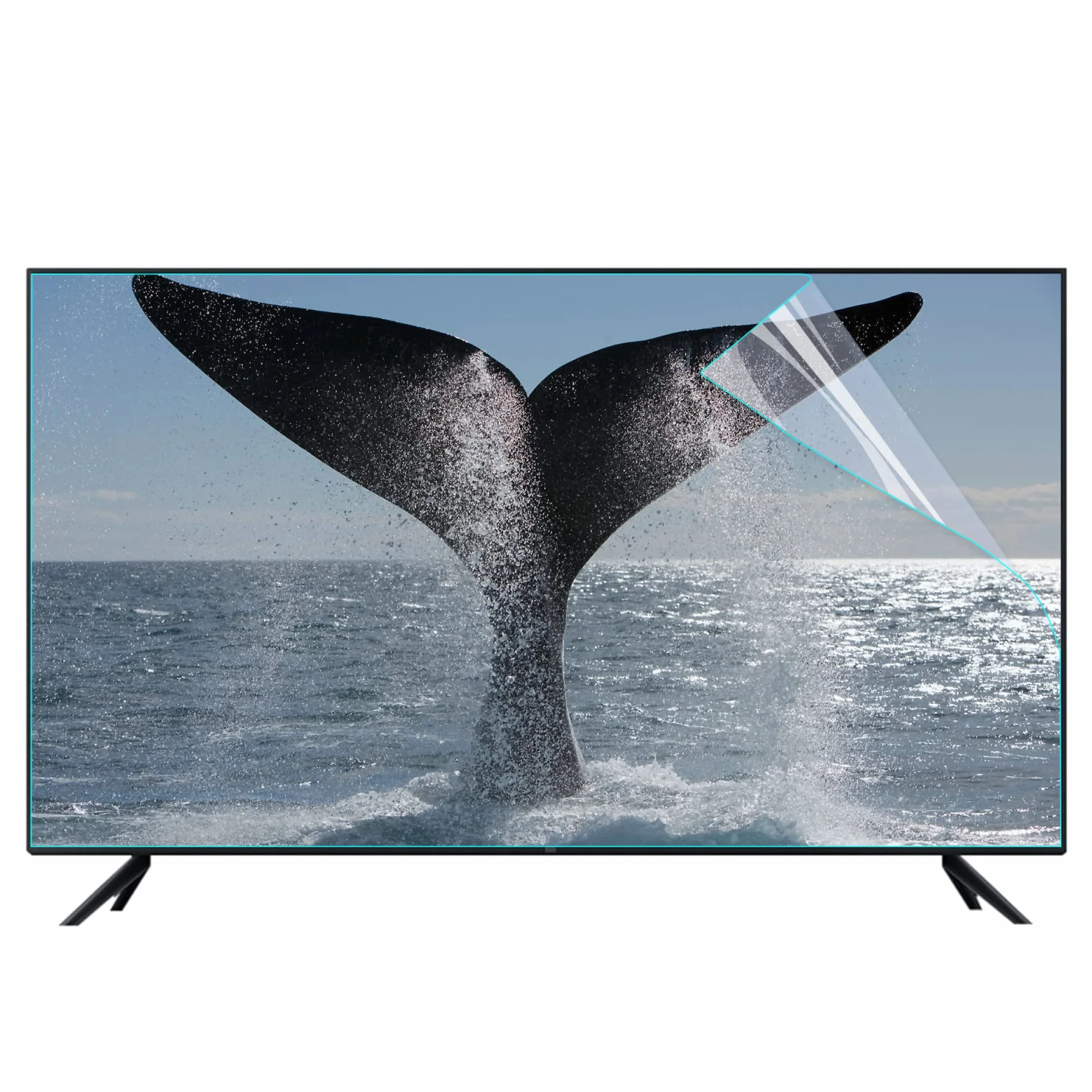 Osłona ekranu telewizora Smart TV Folia ochronna na ekran telewizora LED OLED QLED HDTV o przekątnej 32-75 cali(60in 1338x756mm)