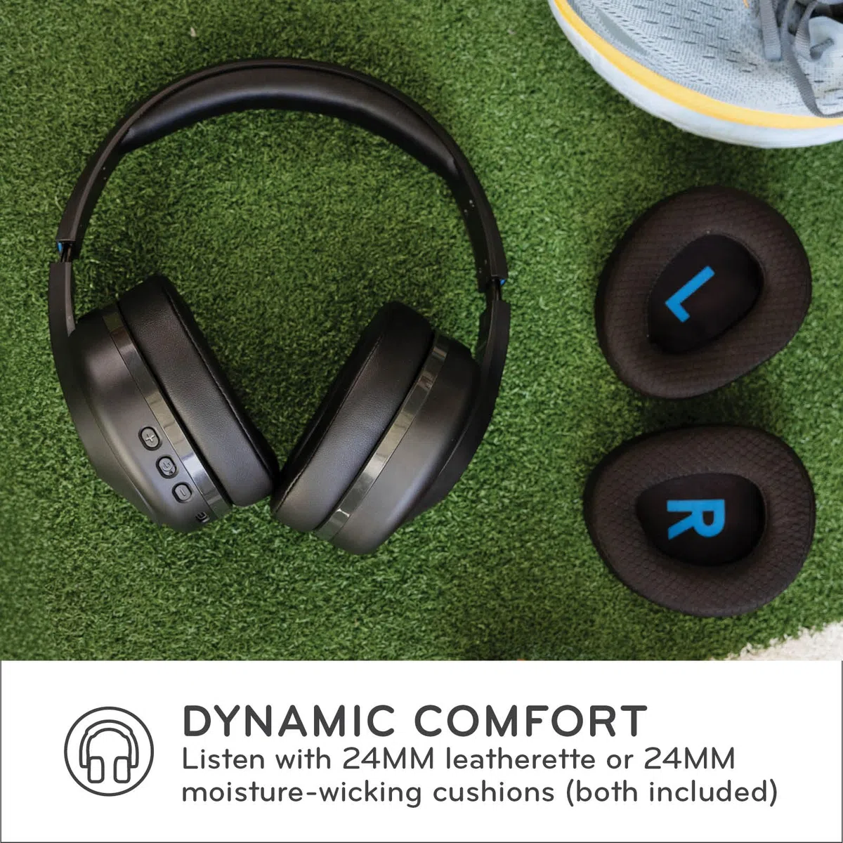 TWT Audio REVO bezprzewodowe słuchawki TW340 BT czarne