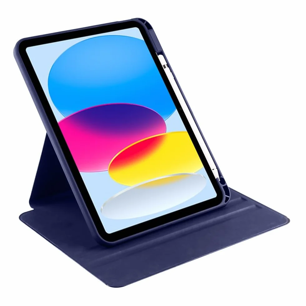 Generic etui kompatybilne z Xiaomi Redmi Pad 2 (kolor: Greyselected) inteligentne etui obrotowy stojak skórzany silikonowy twardy pokrowiec