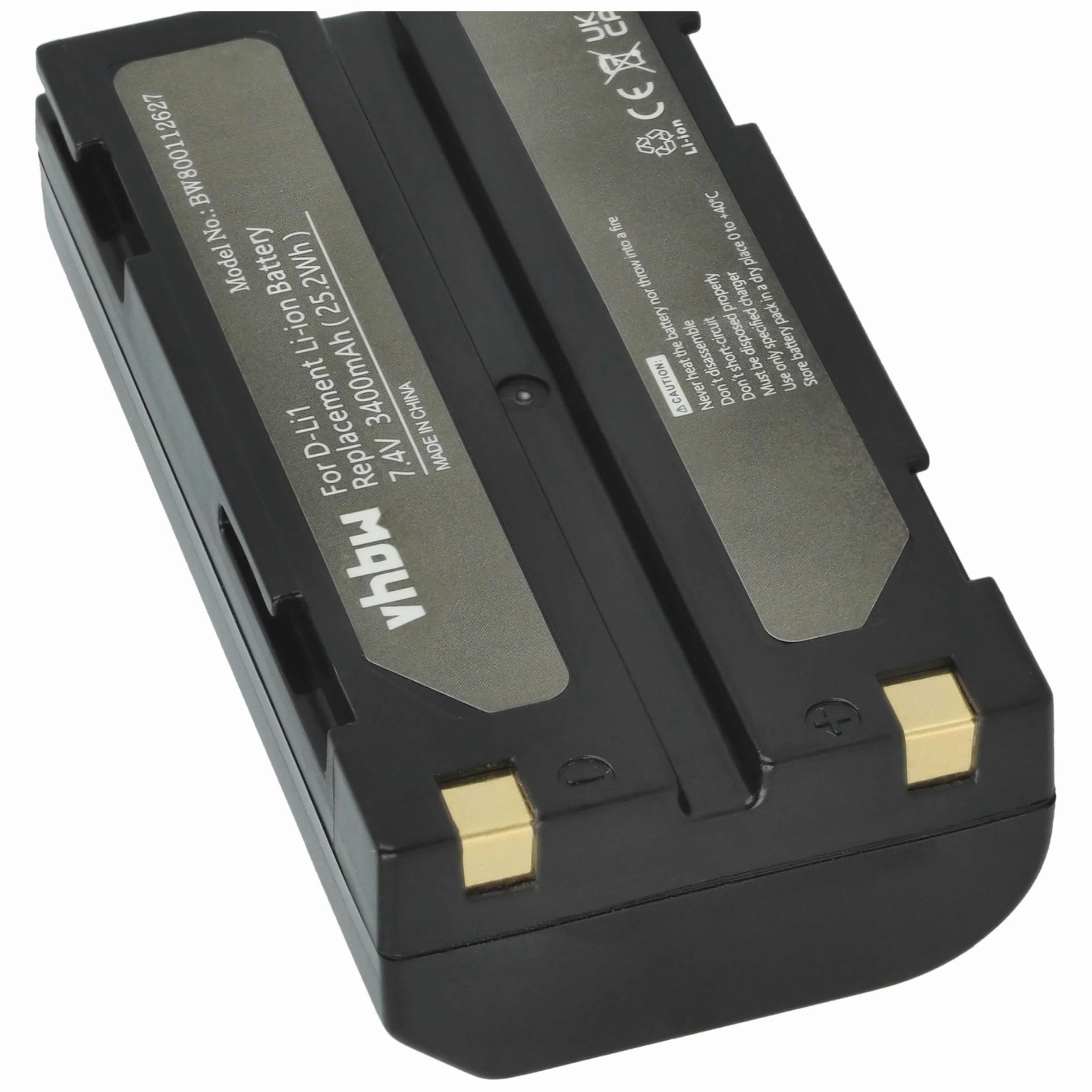 vhbw Akumulator kompatybilny z Spectra Precision SP80 GNSS, SP60 GNSS (3400 mAh 7,4 V litowo-jonowy)