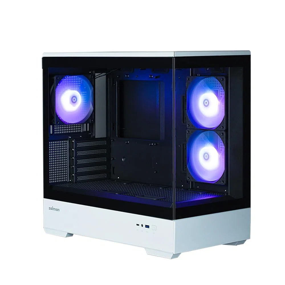 Mini Tower obudowa PC ZALMAN P30 BW (czarny/biały)