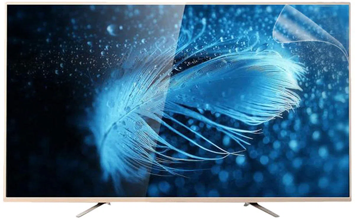 Ochraniacz ekranu TV z folii AntiBlue Light AntiGlare Folia chroniąca oczy do telewizora 32-75 cali, folia AntiShatter/AntiScratch),Folia ochronna na ekran telewizora(48)