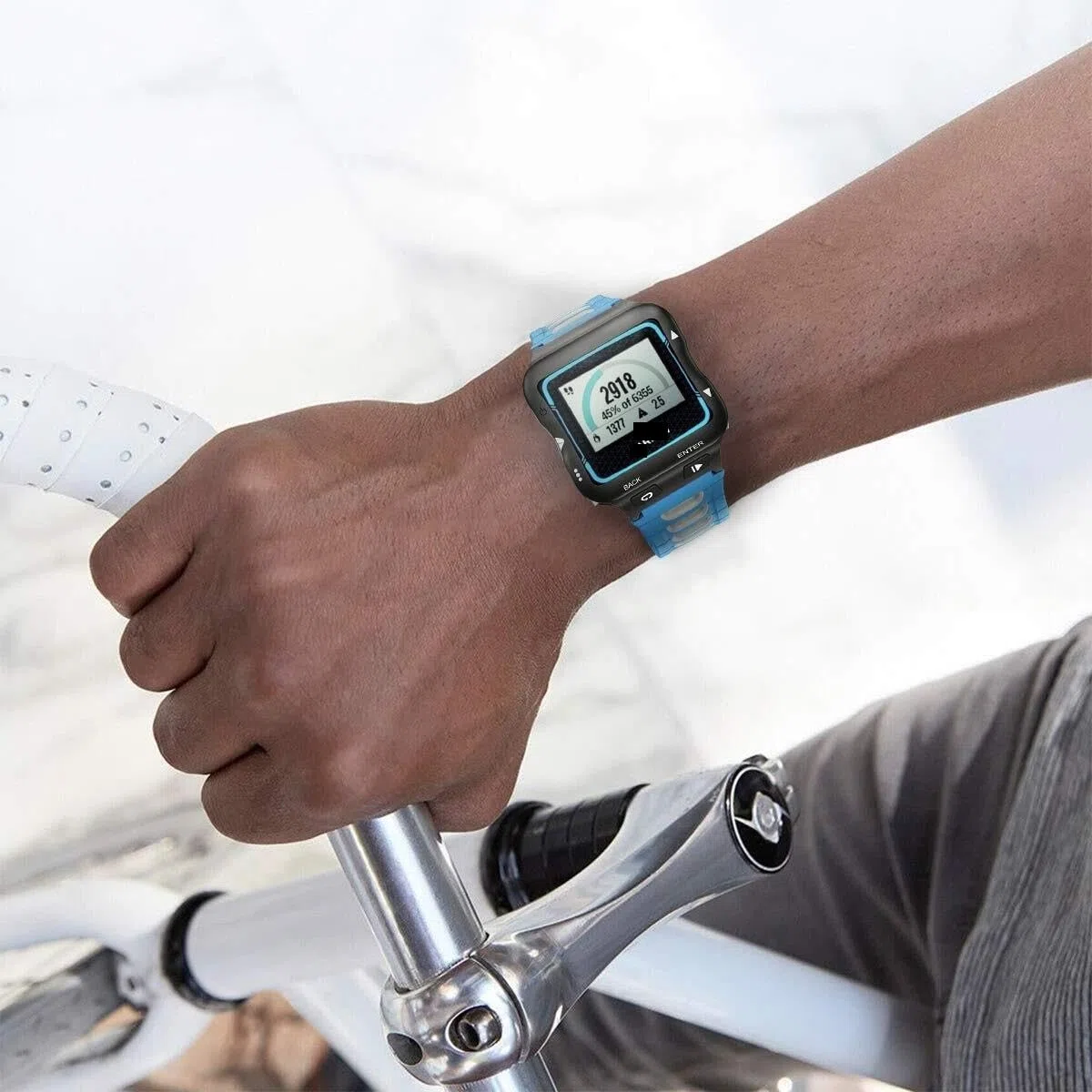 Pasek silikonowy do zegarka Garmin Forerunner 920XT, zapasowy pasek do zegarka 920XT, dla mężczyzn i kobiet, pasek do smartwatcha