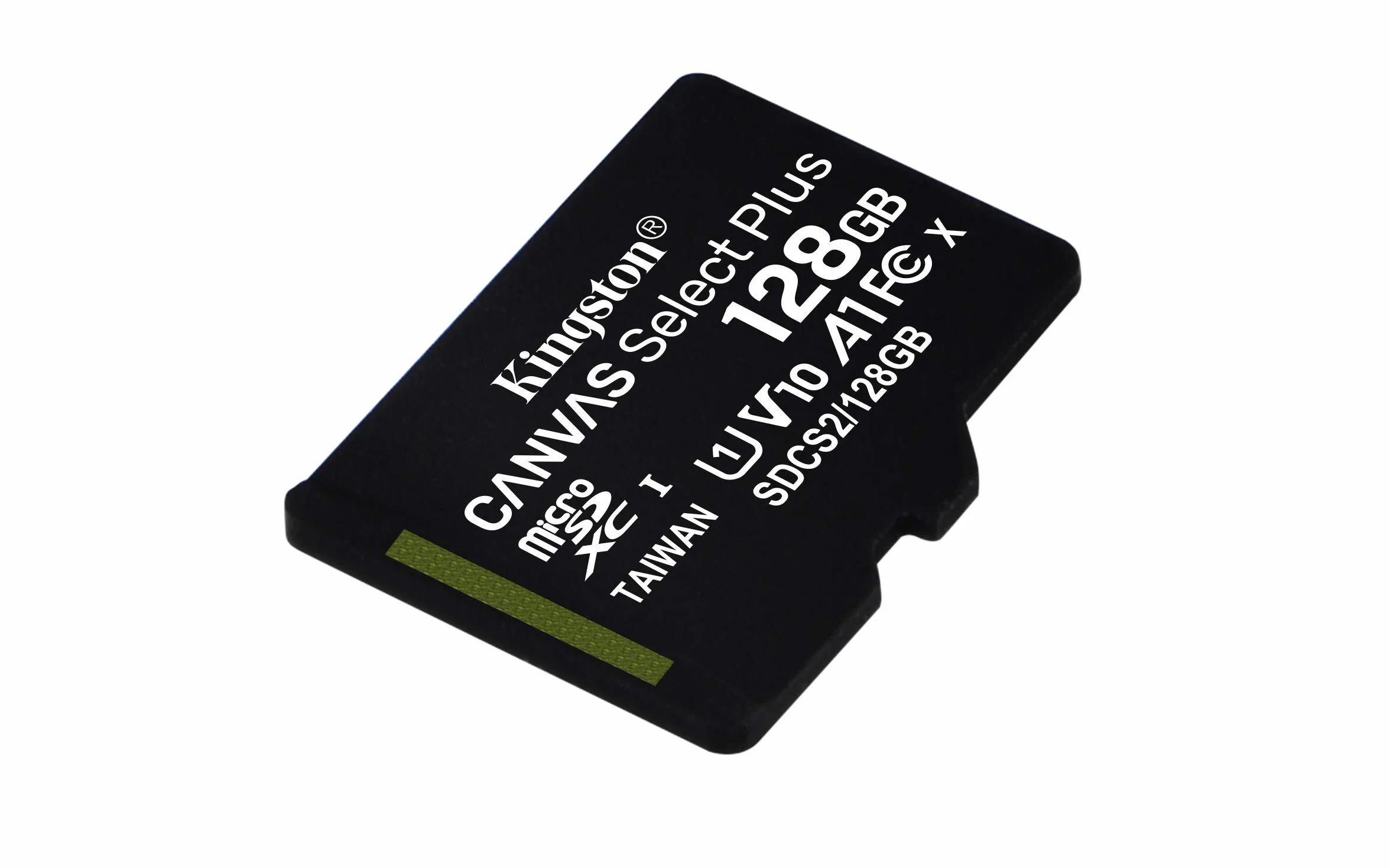 Kingston Canvas Select Plus SDCS2/128GBSP Karta Pamięci MicroSD, 128GB, Czarny
