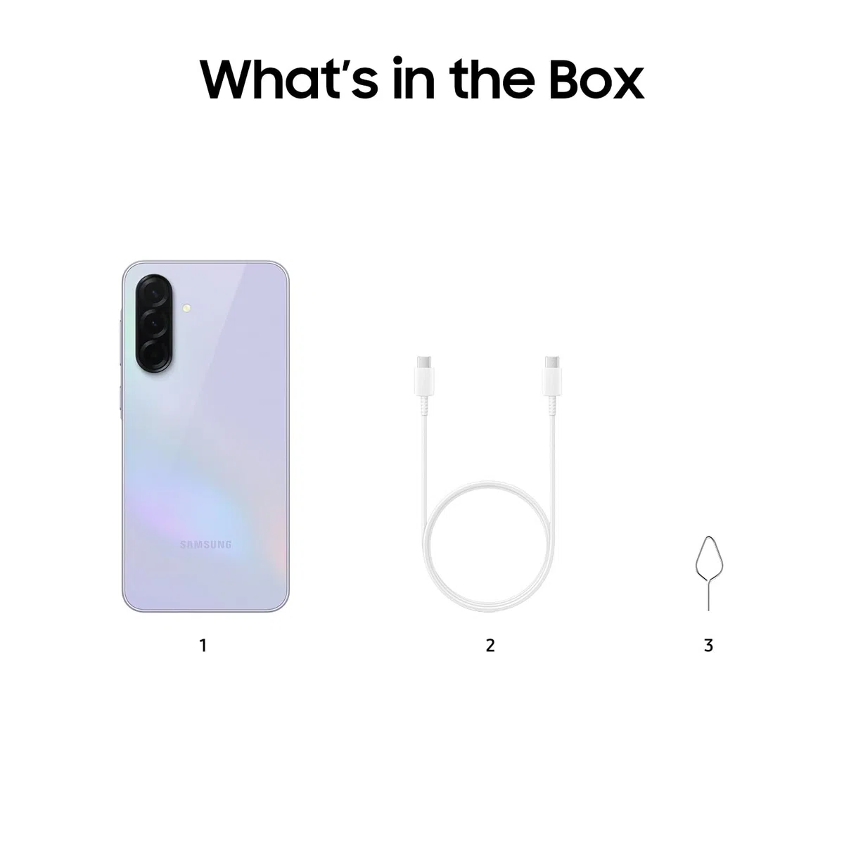 SAMSUNG Galaxy A36 5G A Series telefon komórkowy, niesamowita inteligencja, wyświetlacz 16,7 cala, długa żywotność baterii, super szybkie ładowanie, 128 GB pamięci, lawendowy