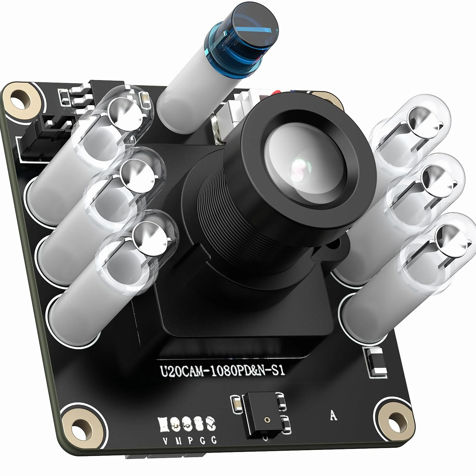 InnoMaker Płyta Kamery USB 2.0 UVC 1080P Wizja Dzień Noc Automatyczny IR-Cut Mikrofon MEMS Ochrona ESD-EMI Plug-and-Play dla Windows Linux Mac Android Raspberry Pi Jetson Nano Płytek ARM