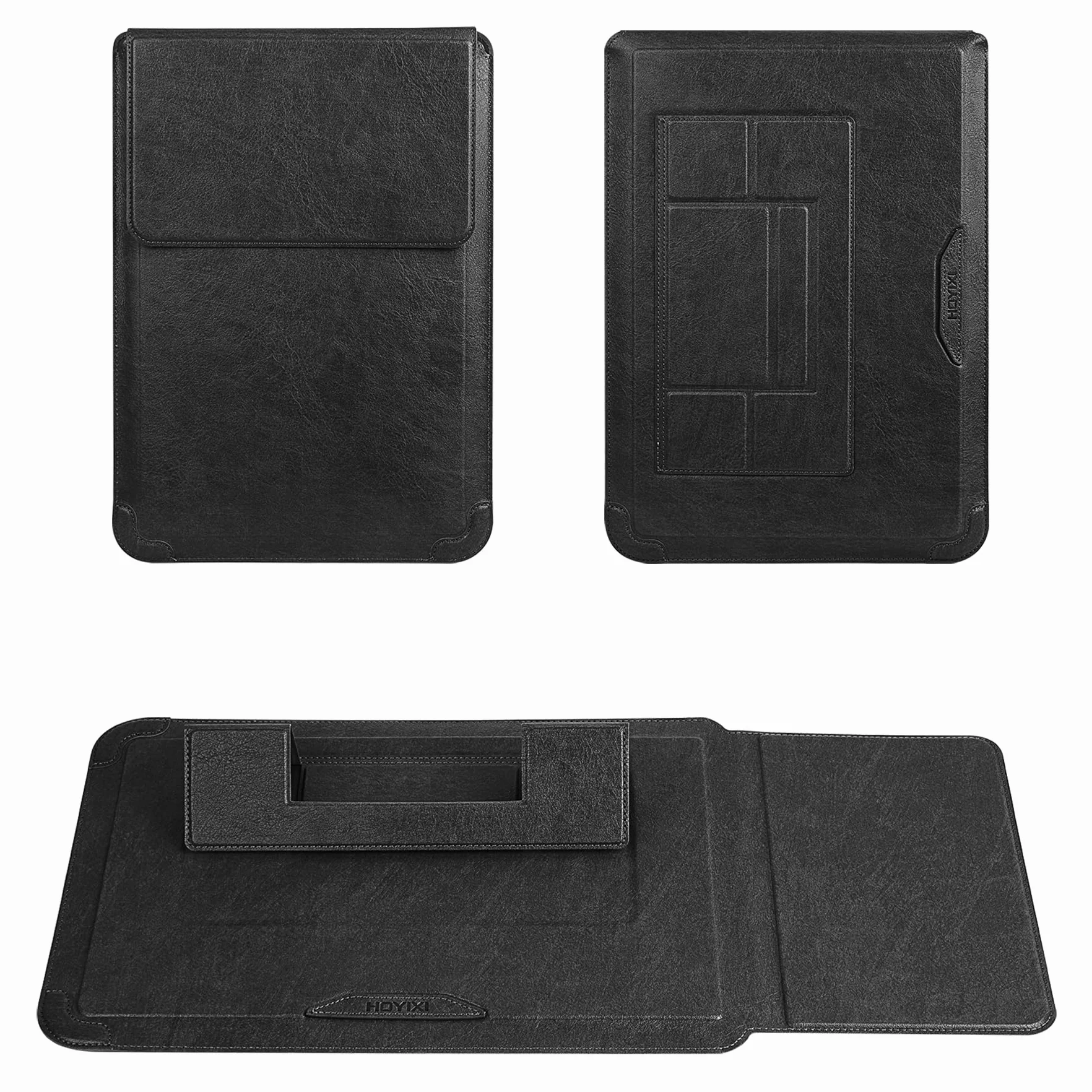 HoYiXi Pokrowiec na laptopa 14" z funkcją stojaka do - kompatybilny z Mac Book Pro 14 2021 / ASUS Vivobook 14 / HP Pavilion X360 / IdeaPad 14 / Acer Huawei Matebook 14" , kompatybilny z 13.3-14" PC