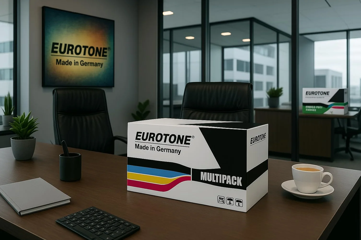 Eurotone Cyan Toner kompatybilny jako zamiennik do Utax 3206Ci 3207Ci zastępuje CK8512C