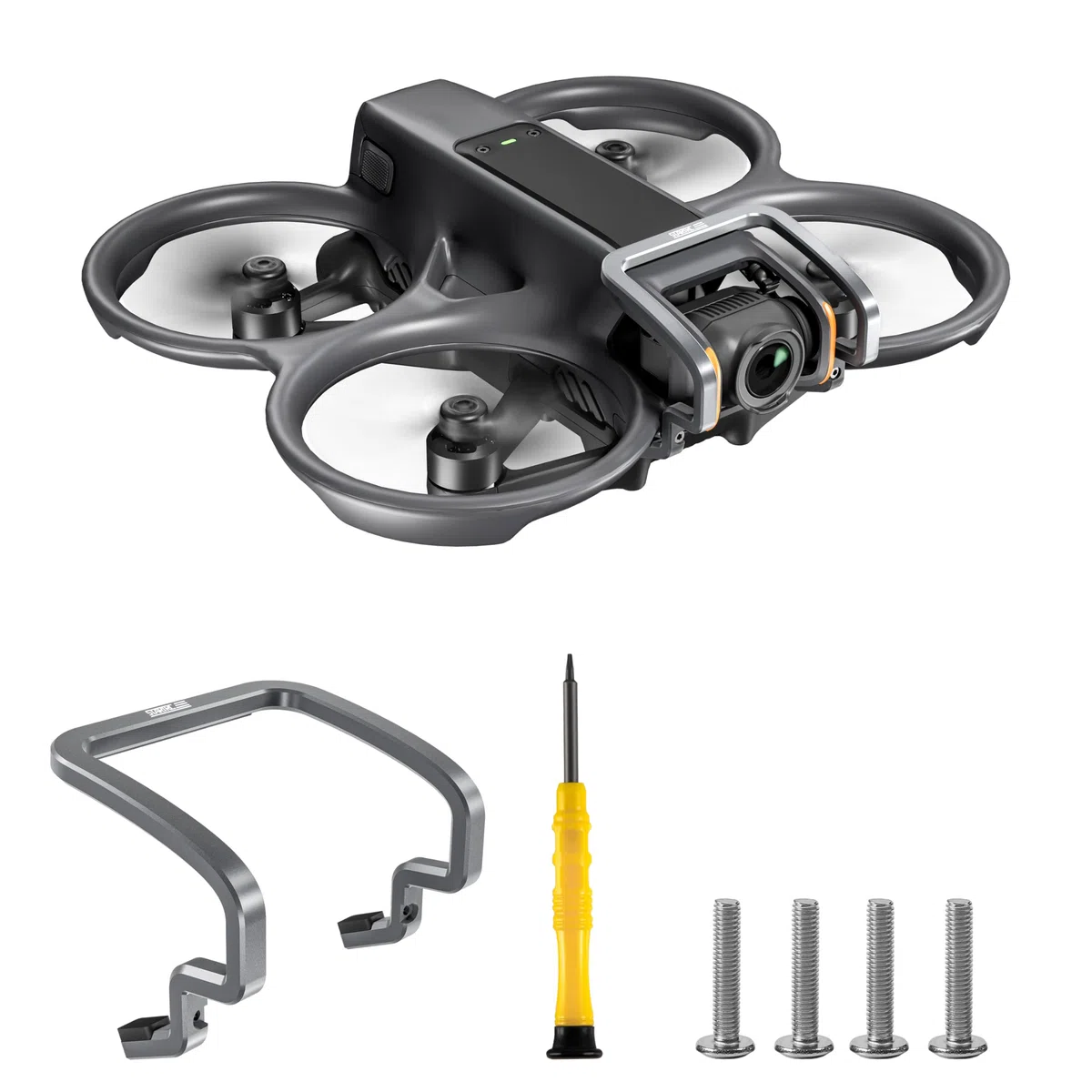 STARTRC Avata 2 Gimbal osłona zderzaka do DJI Avata 2 FPV akcesoria do drona obiektywu zderzak bezpieczeństwa PTZ Protect Bar kamera ze stopu aluminium ochrona antykolizyjna osłona
