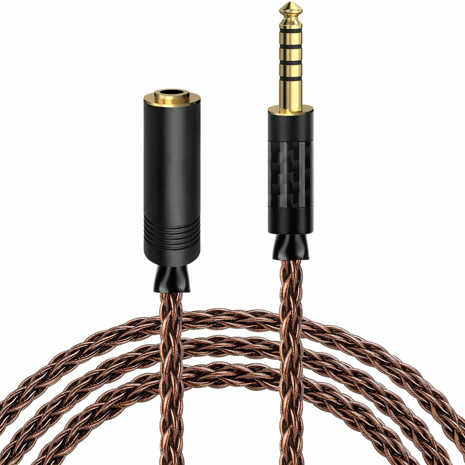 GEEKRIA Apollo 4,4 mm zbalansowany kabel przedłużacz męski na żeński 1,5 m do słuchawkowego HiFi