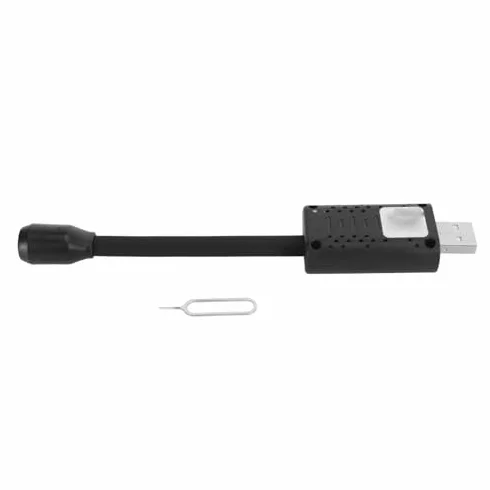 Ukryta Kamera, Kamera Szpiegowska HD 1080P, Wtyczka USB Mini Bezprzewodowa Kamera WiFi ze Zdalnym Podglądem, Mała Wewnętrzna Kamera dla Niani z Noktowizorem, Wykrywanie Ruchu