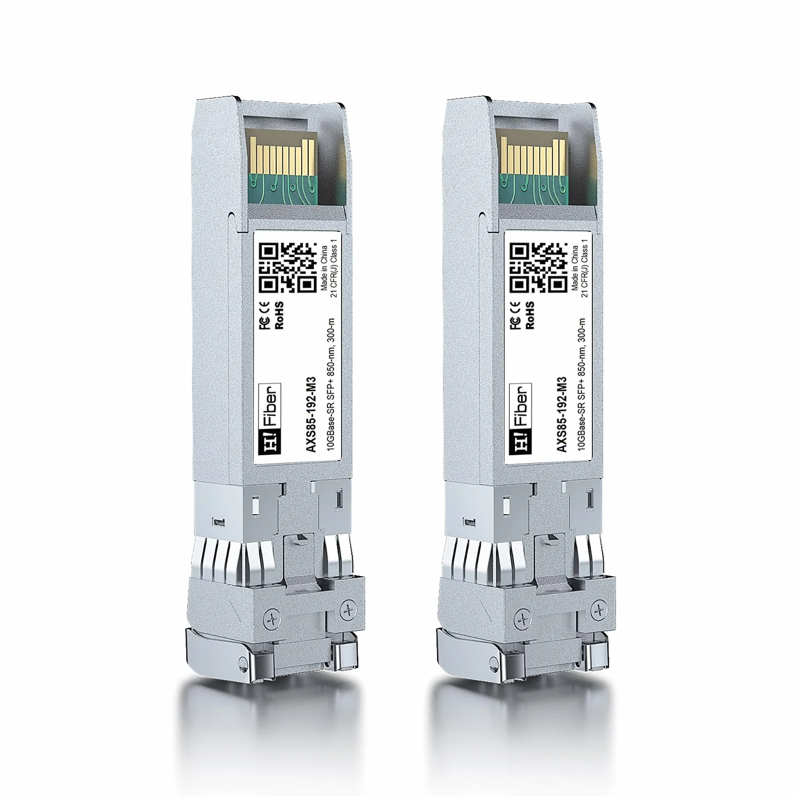 dla Intel 10GBASE-SR SFP+ Transceiver, 10G SFP+ do LC Multimode moduł światłowodowy kompatybilny z Intel E10GSFPLR, 2 sztuki