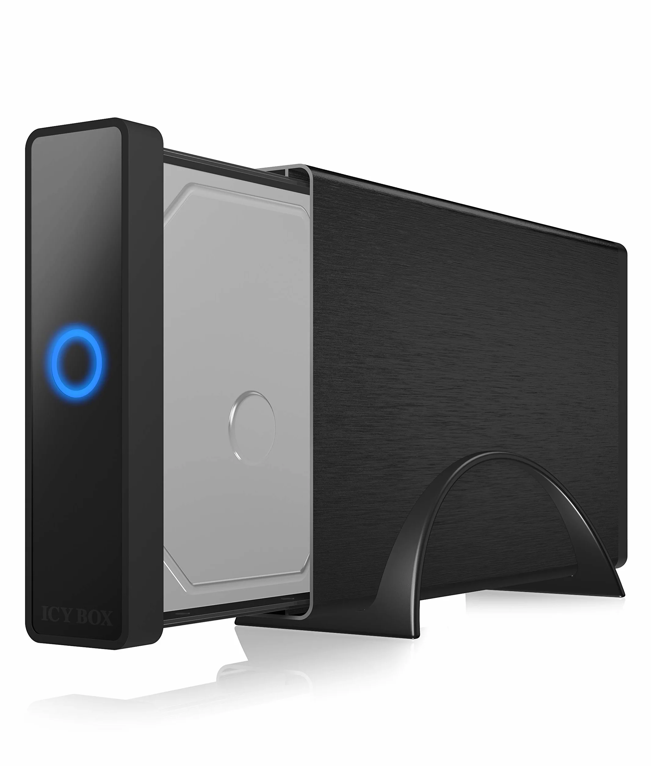 ICY BOX Boitier zewnętrzny IB-377U3 USB 3.0-3"1/2 S-ATA" Czarny
