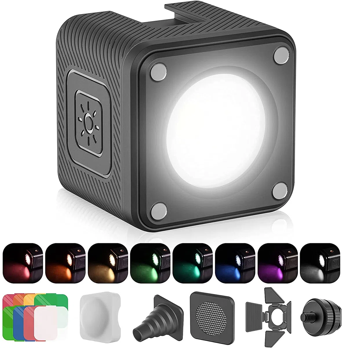 ULANZI mała lampa wideo, wodoszczelna, IP68, do fotografii, światło magnetyczne, światło ciągłe, do kamery Vlog i fotografii