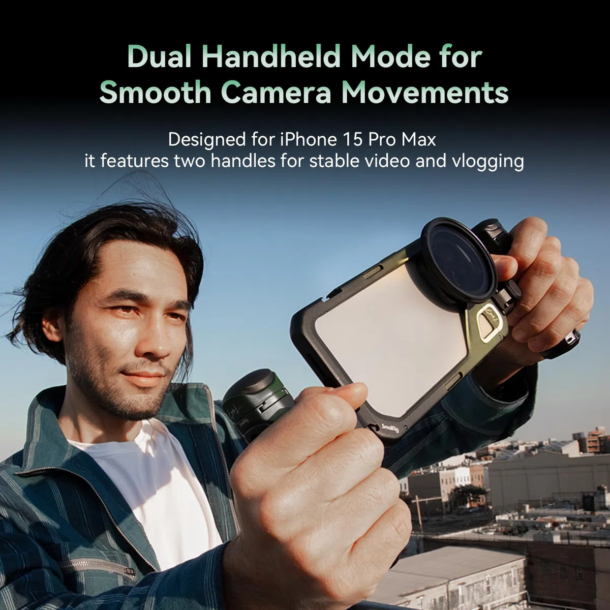 SMALLRIG x Brandon Li Mobilny zestaw wideodla iPhone'a 15 Pro Max Co-Design Edition 4407