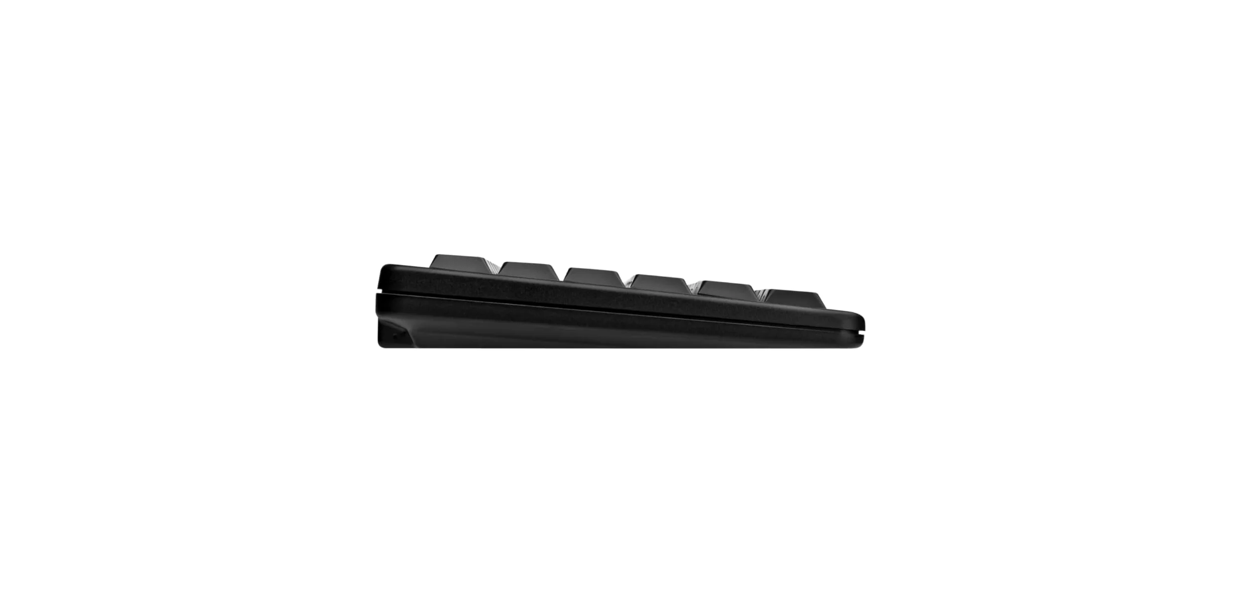 CHERRY Compact Keyboard G84-4100, układ międzynarodowy, klawiatura QWERTY, klawiatura przewodowa, kompaktowa konstrukcja, mechanika ML, jasnoszary