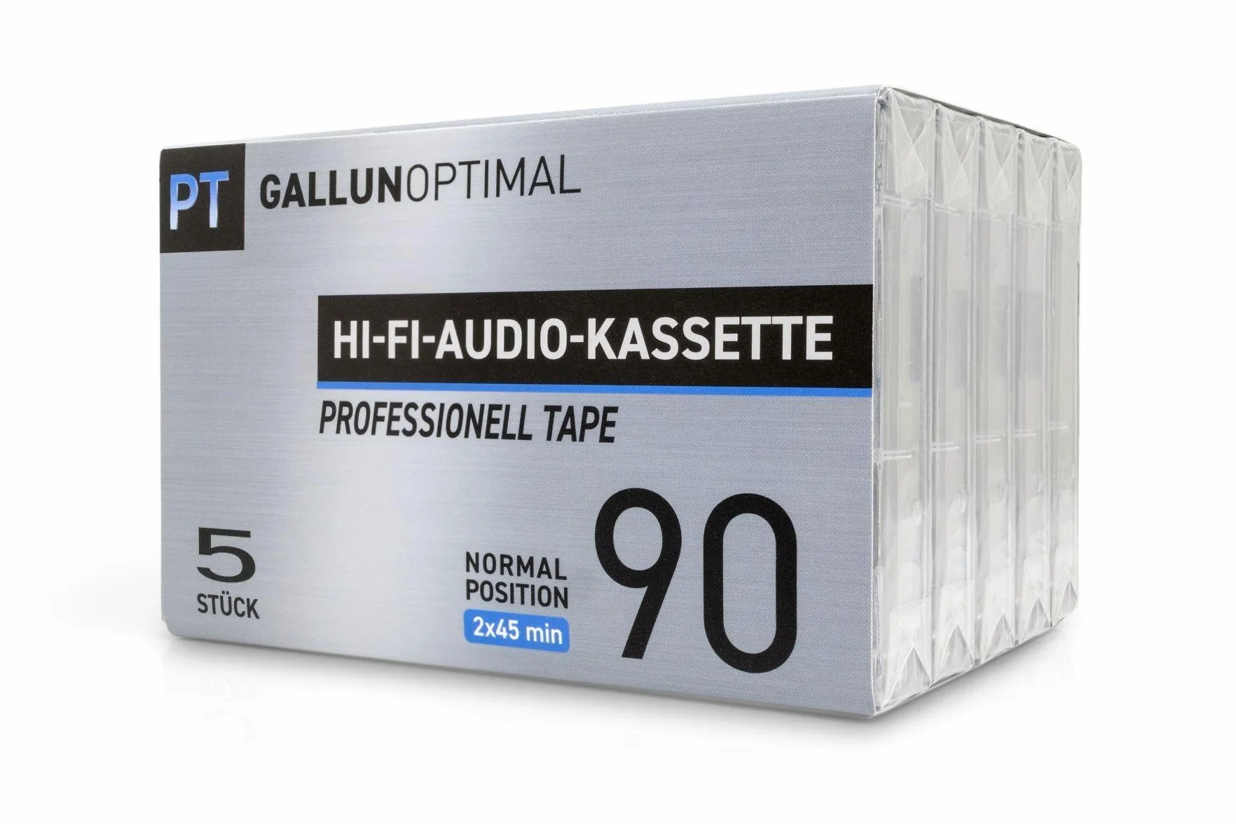 PT90 kasety audio 90 min puste kasety TAPE