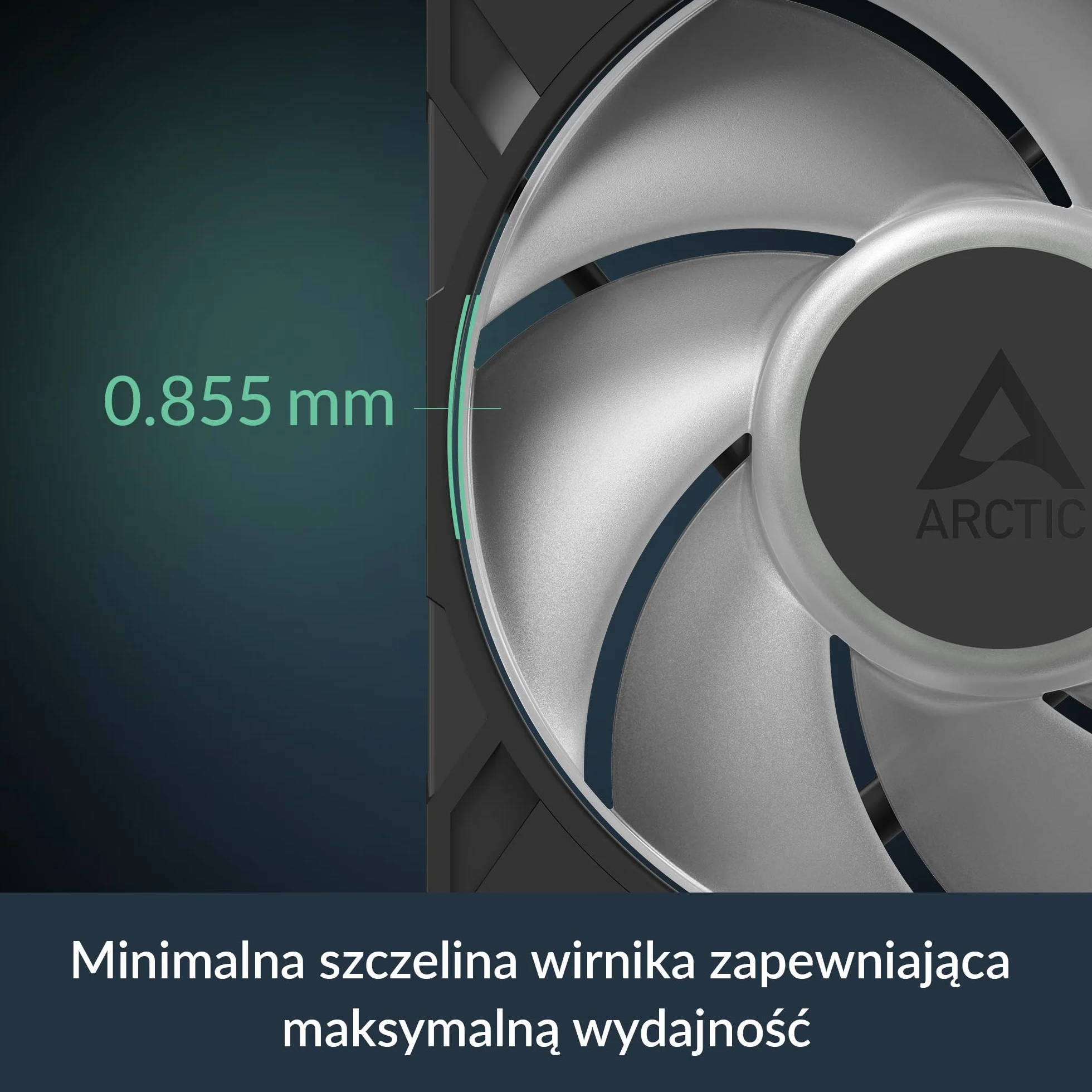 ARCTIC P12 Pro A-RGB 3 Sztuki Wentylator PWM 120 mm 600-3000 rpm 5V Cyfrowy RGB Czarny