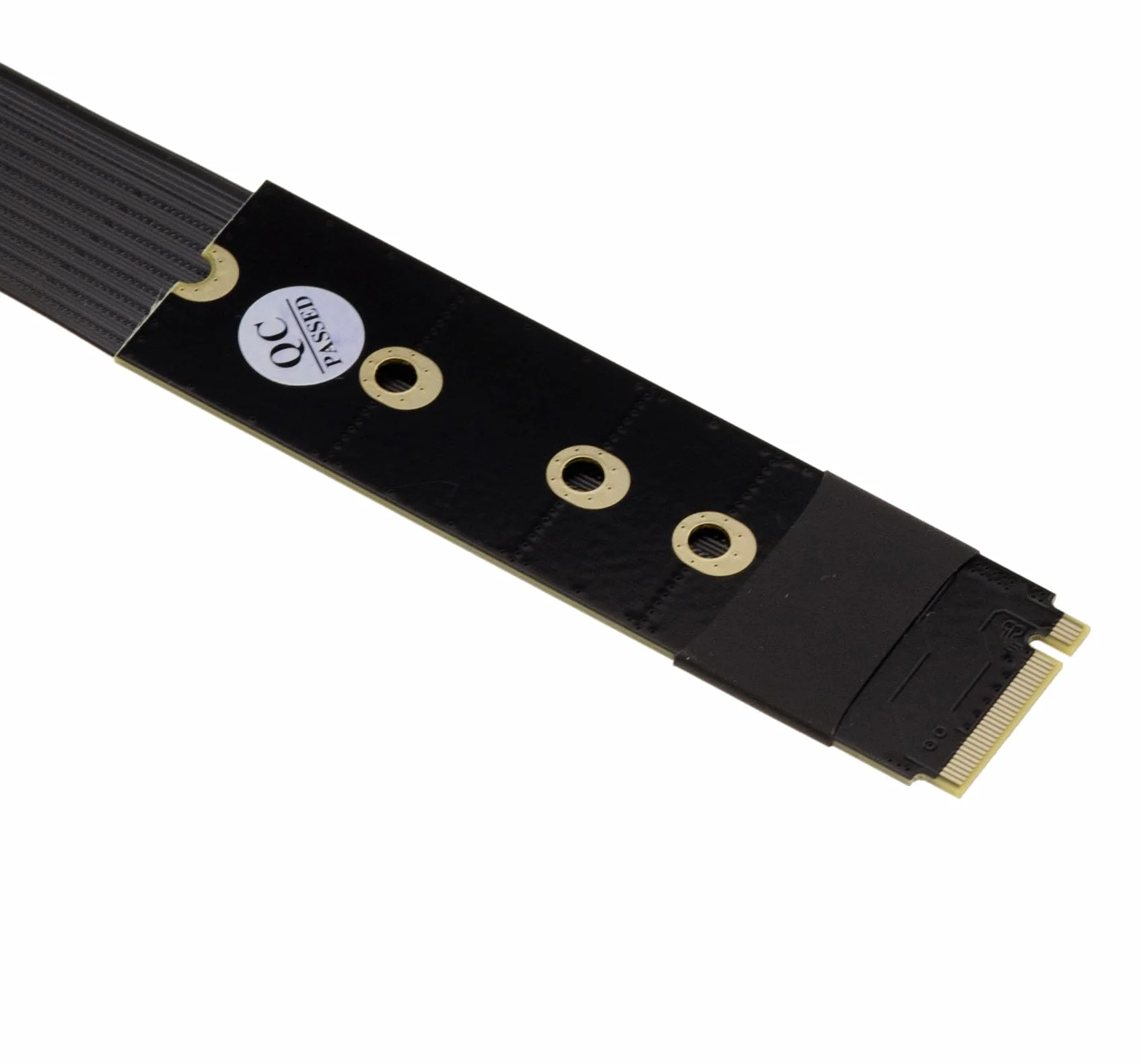 KALEA-INFORMATIQUE Adapter Riser Gen 4.0 M2 M Key do PCIe x4 żeński 20 cm