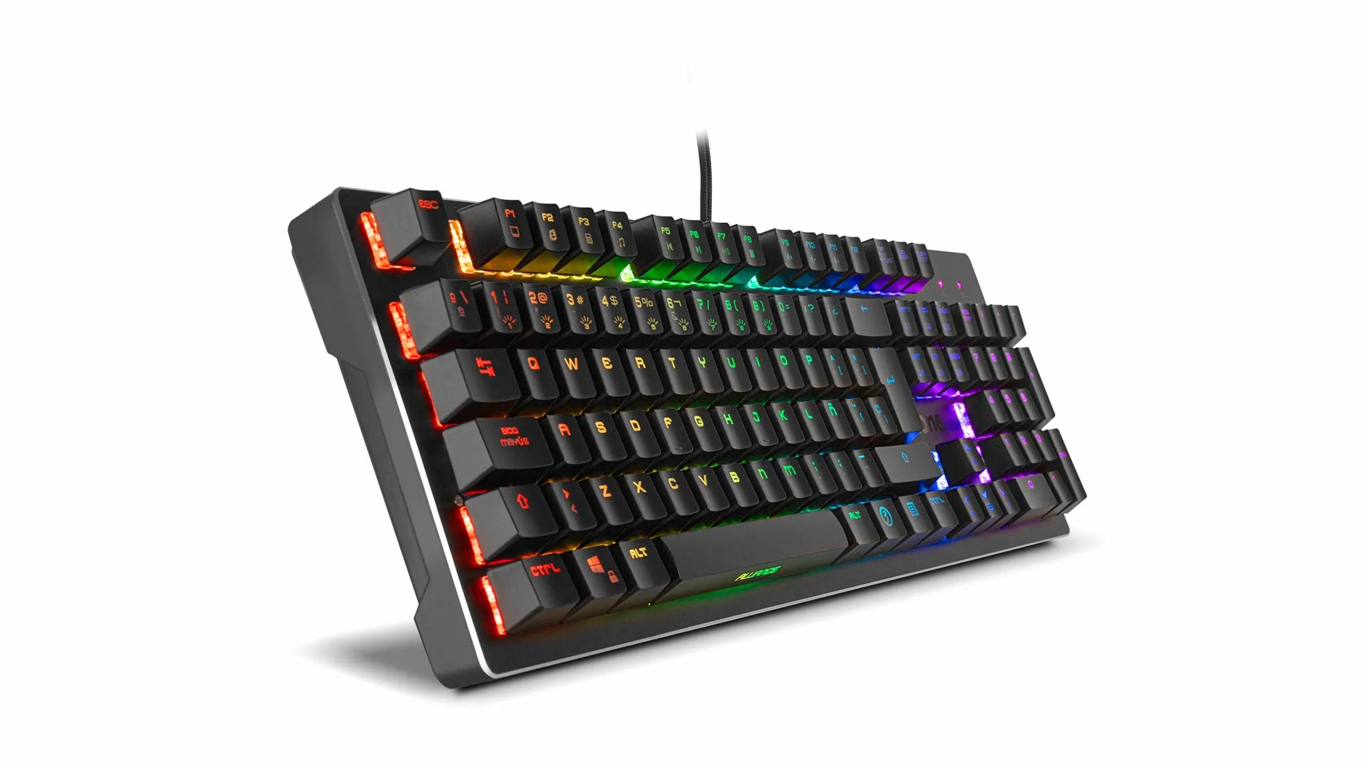 Ozone Gaming Gear Alliance Podświetlana Klawiatura Hybrydowa Czarna
