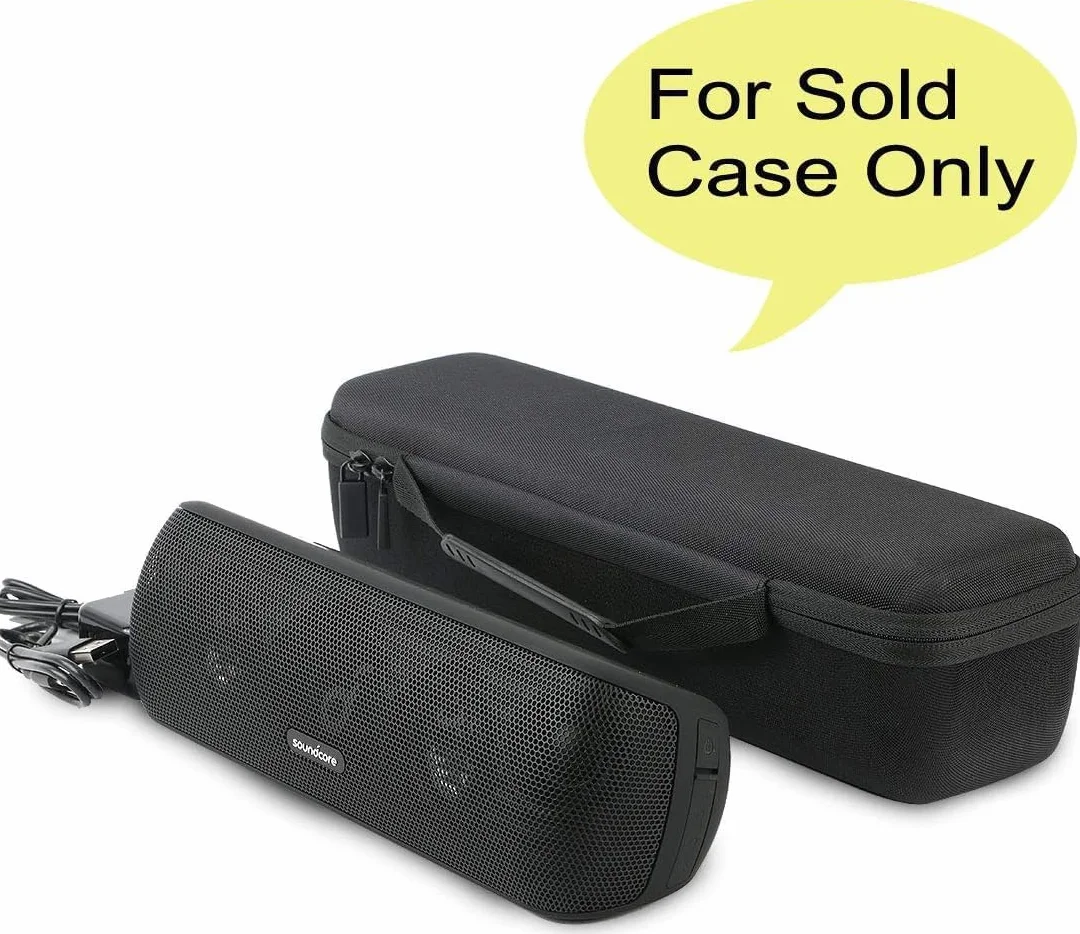 co2CREA Twarde etui podróżne do Soundcore Motion+ plus głośnik Bluetooth i ładowarka, tylko osłona
