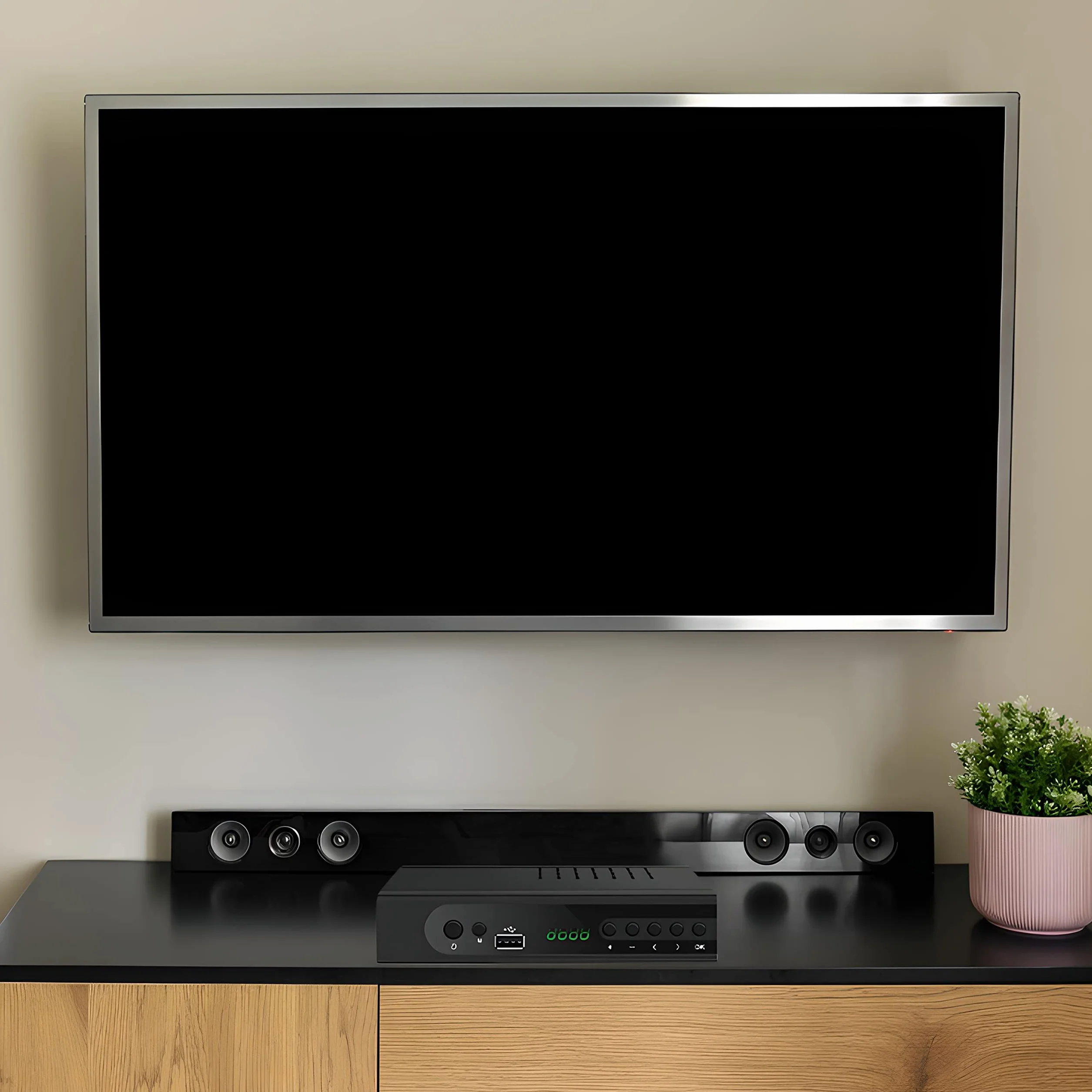 Retoo Odtwarzacz DVB-T2 Terrestrischer Full HD TV z HDMI i Fernbedienung, Digital Empfänger z H.265 HEVC, HsDTV Mediaplayer z PVR Aufnahmefunktion i Timeshift, odbiornik kabelowy z USB, czarny