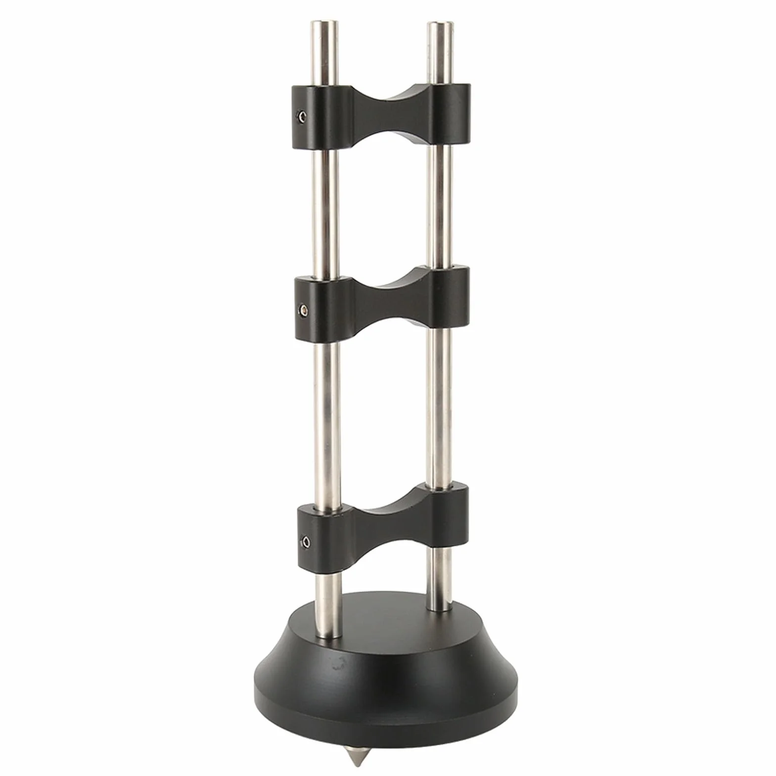 KUIDAMOS Stojak na Kable HiFi Premium Stop Aluminium Redukujący Wibracje Stojak na Organizery na Głośniki i Wzmacniacze 9,8 Cala