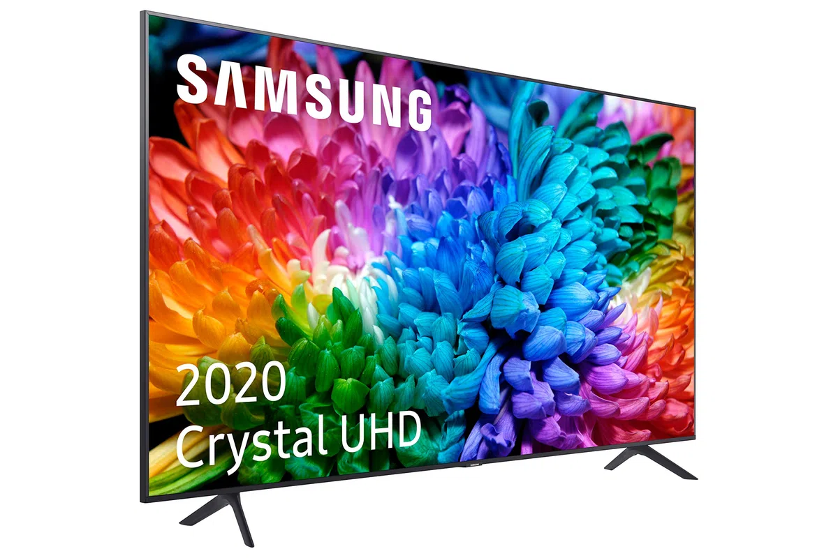 Samsung Crystal UHD 2020 43" Telewizor (Krystaliczny Procesor 4K, HDR, Asystent Głosowy)