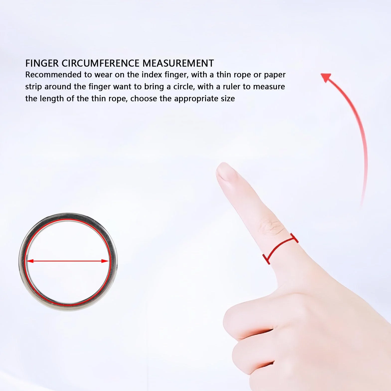 Inteligentny pierścień, Bezprzewodowy Pilot Zdalnego Sterowania Bluetooth do Przewracania Stron dla Aplikacji na Telefon z Systemem Android IOS, (Rozmiar 22)