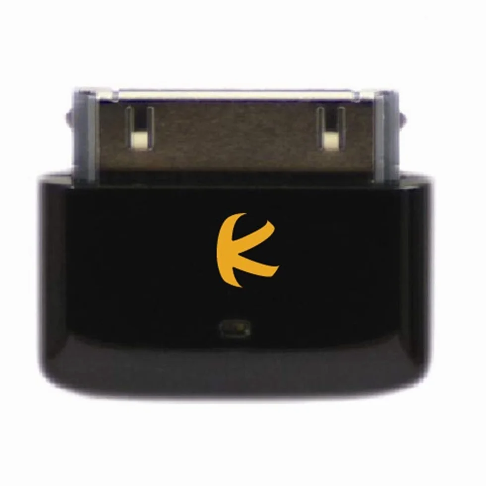 i10s (luksusowy czarny) : Mały nadajnik iPoda Bluetooth do iPoda/iPhone/iPada/iPod Touch z prawdziwym uwierzytelnieniem Apple. Działa dobrze z Apple AirPods.
