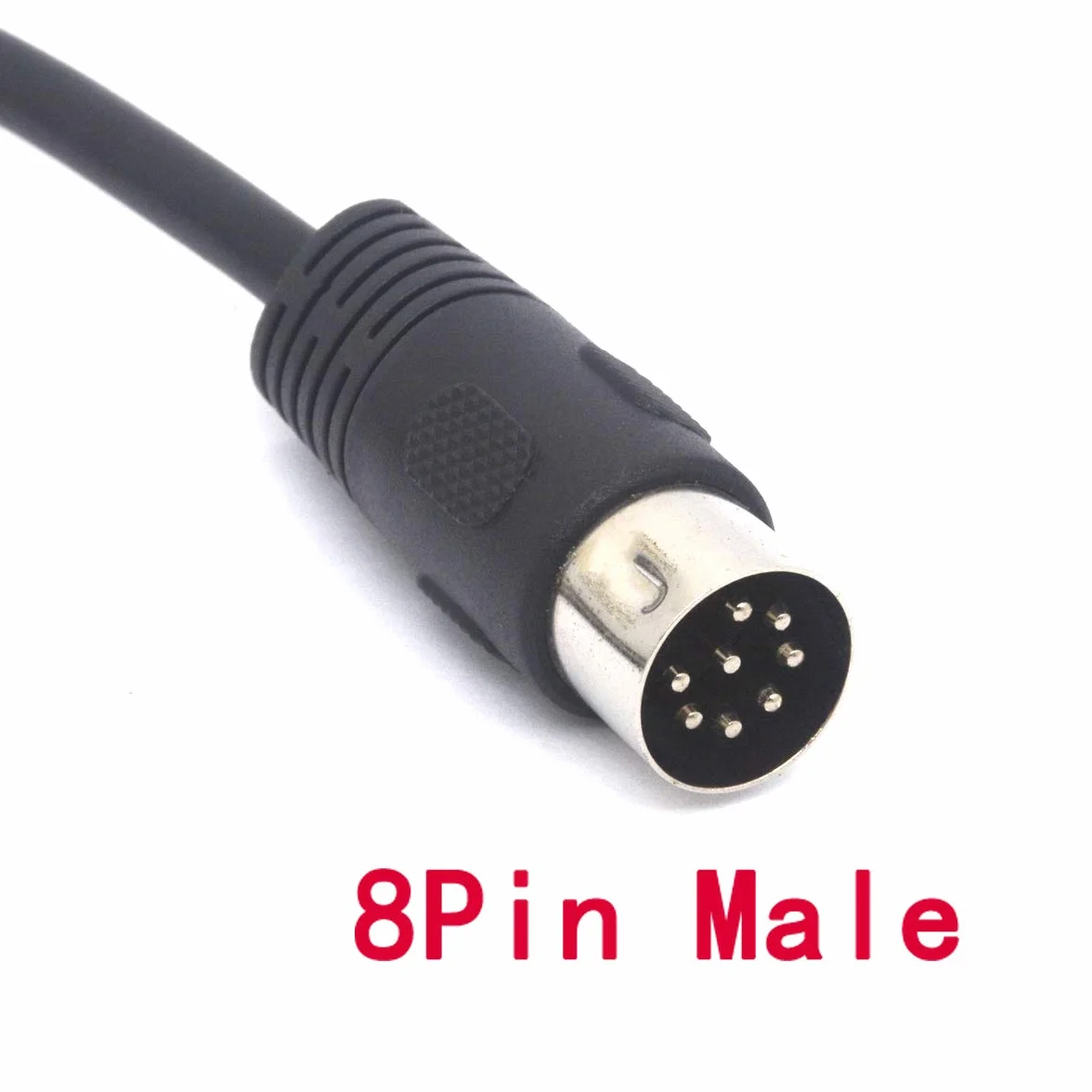 Kabel MIDI 8-pinowy DIN przedłużacz głośnika wtyczka do złącza, kabel konwertera do Bang and Olufsen B&O PowerLink BeoLab 3 metry (3 metry)