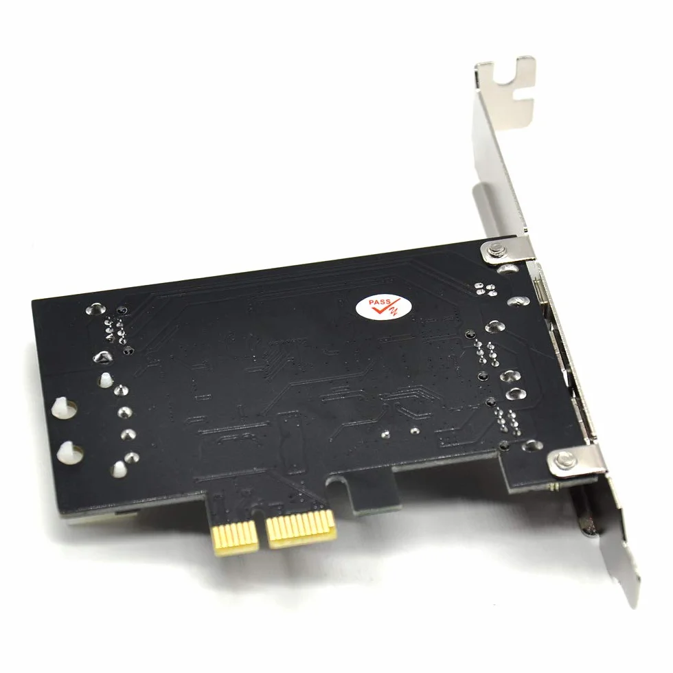 Padarsey Firewire PCIe karta do systemu Windows 10, kontroler PCI Express IEEE 1394, 4 porty (3 x 6 pinów i 1 x 4 pin), Firewire 800 1394a adapter do systemu Windows 7/8/Mac OS z dyskretną podstawką i