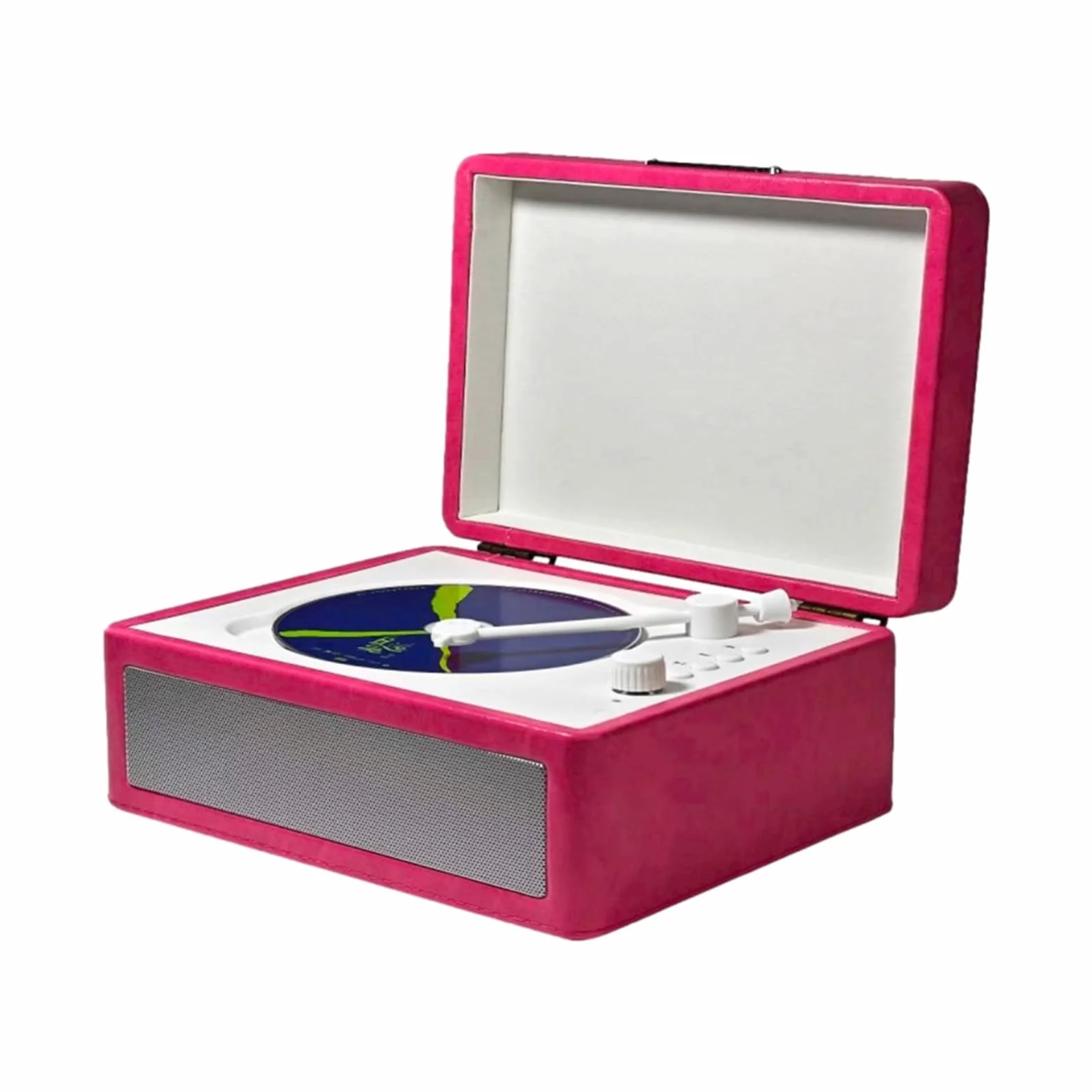 Odtwarzacz CD, Odtwarzanie Z Dysku USB Odtwarzacz Vintage CD Odtwarzacz Retro CD Z wkładką na płytę w Kształcie Tacy dla Entuzjastów Muzyki i Kolekcjonerów (ACOGEDOrx0kasqe7v-P)