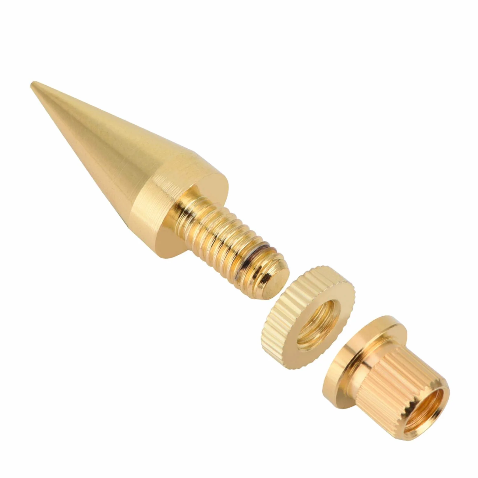 Zestaw głośników miedzianych, 8 par Wzmacniacz audio CD 6 x 36 mm Izolacja gramofonu Stojak Stożek + poduszka podstawy Nóżki odporne na wstrząsy Mata wzmacniająca Głośnik Sprzęt HiFi