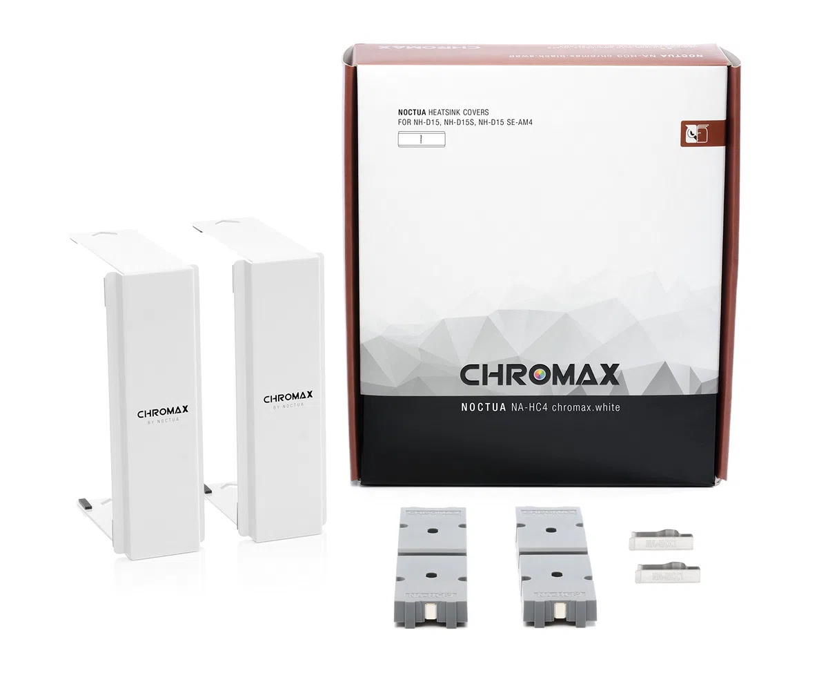 Noctua NA-HC4 chromax.white, Pokrywa Radiatora dla NH-D15, NH-D15S i NH-D15 SE-AM4 (Biały)